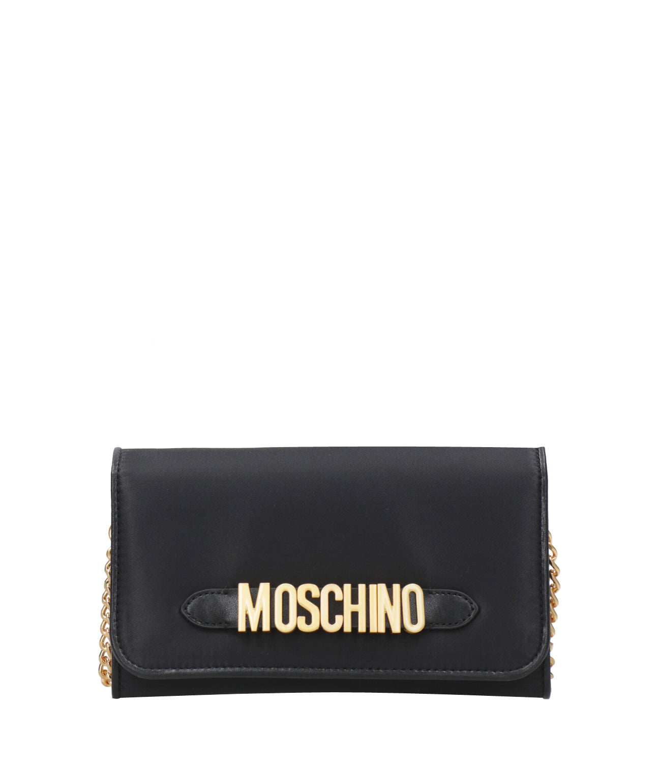 Moschino Black Clutch Bag