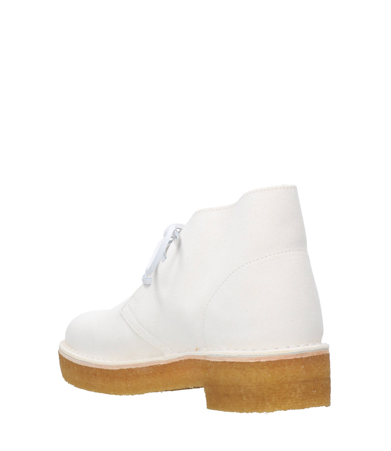 Clarks White Heel