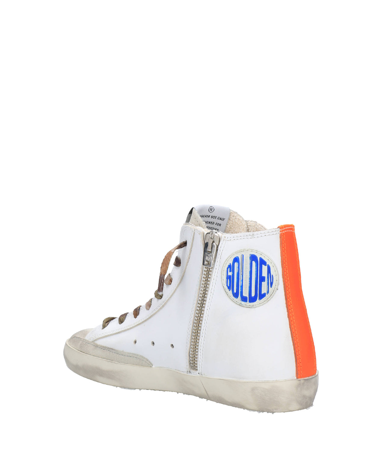 Francy Sneakers White, Bluette and Orange