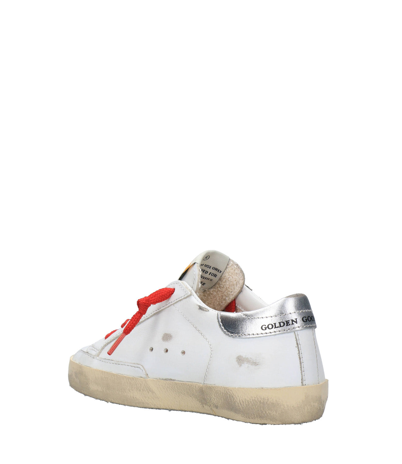 Superstar Sneakers White, Khaki and Silver