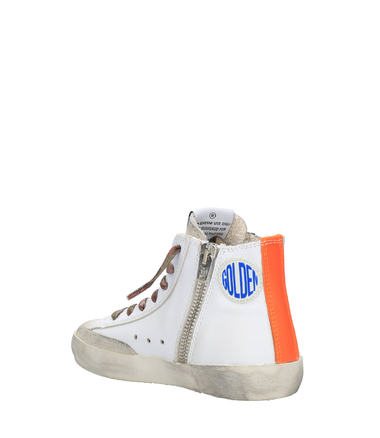 Francy Sneakers White, Bluette and Orange