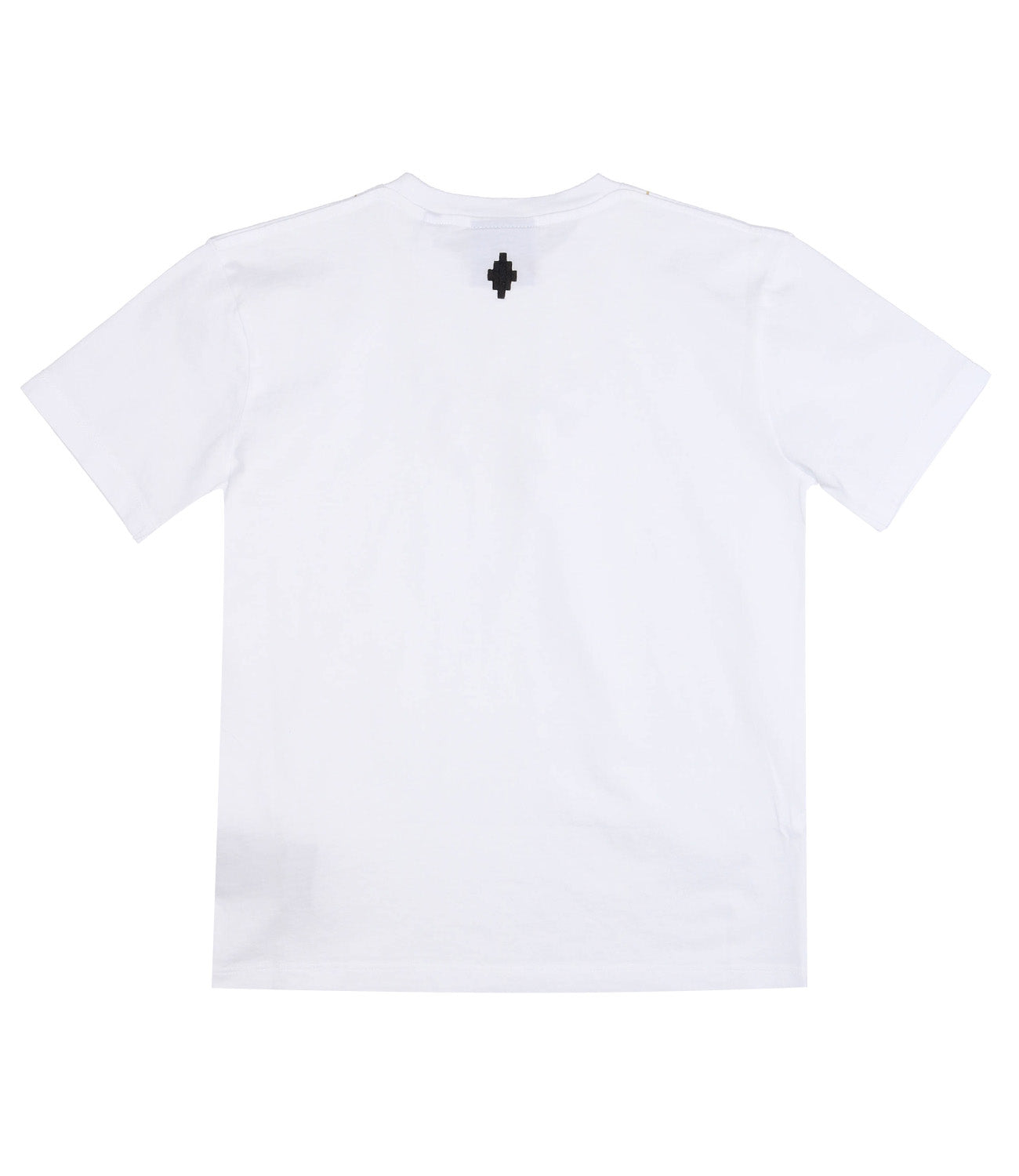 T-Shirt Double Chain Feathers White