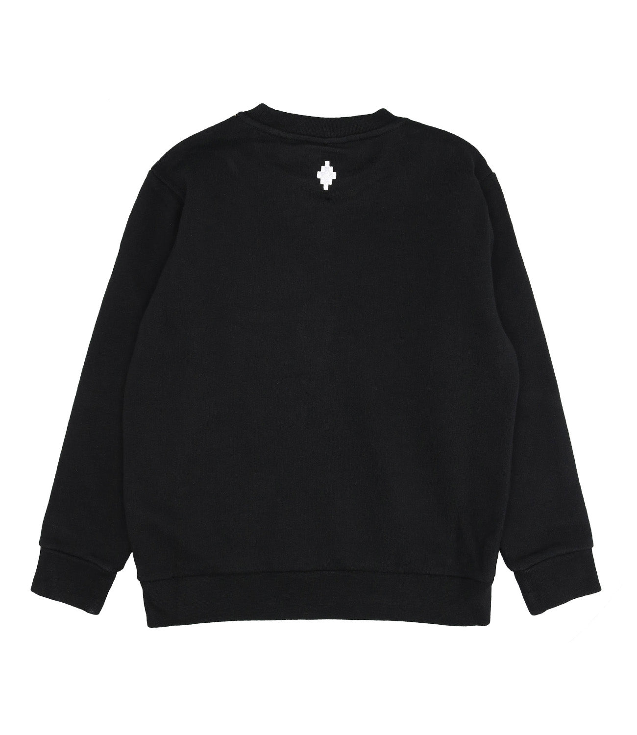 Sweatshirt Double Chain Feathers Black