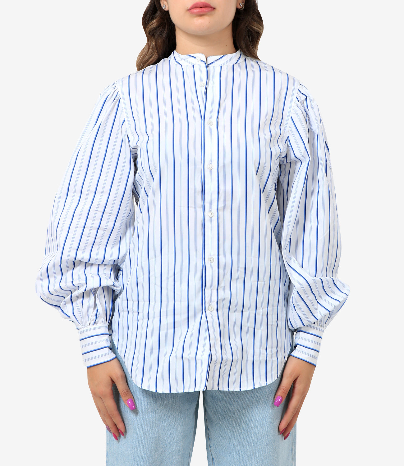 Camicia Bianca e Blu