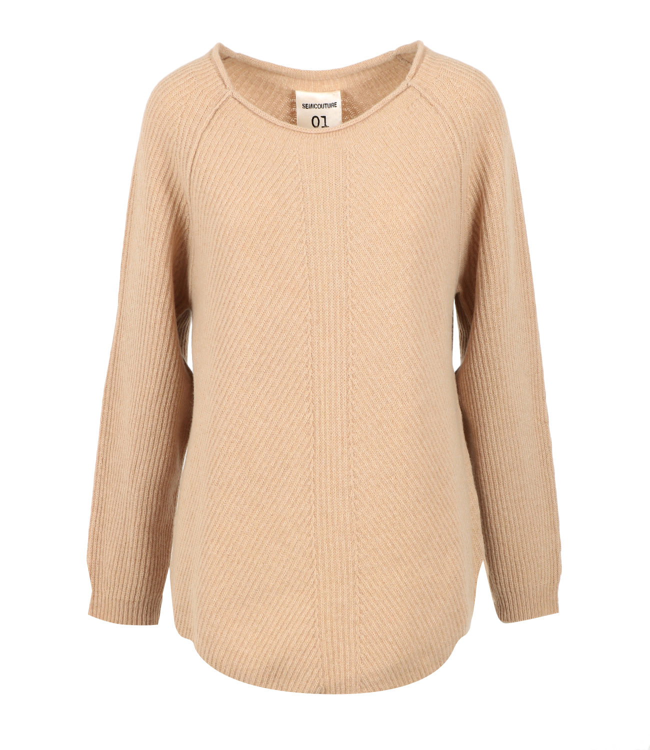 Semicouture | Light Camel Knitwear