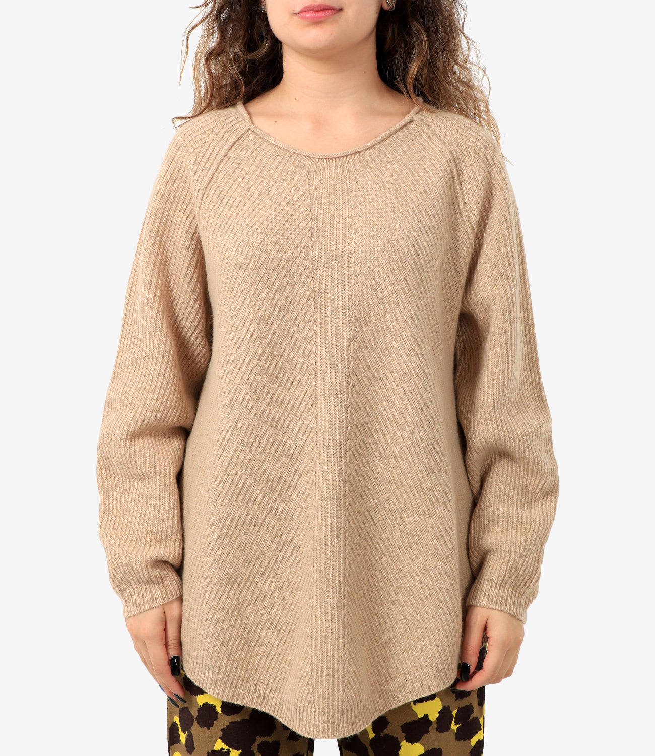 Semicouture | Light Camel Knitwear