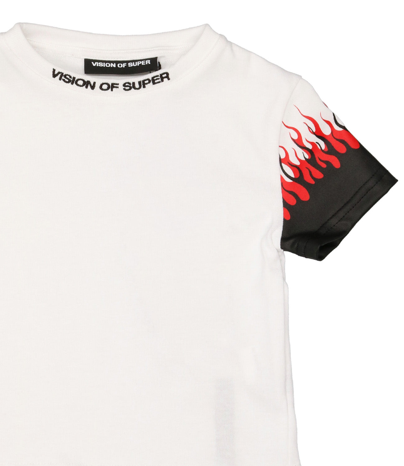 T-Shirt Bianco+Rosso