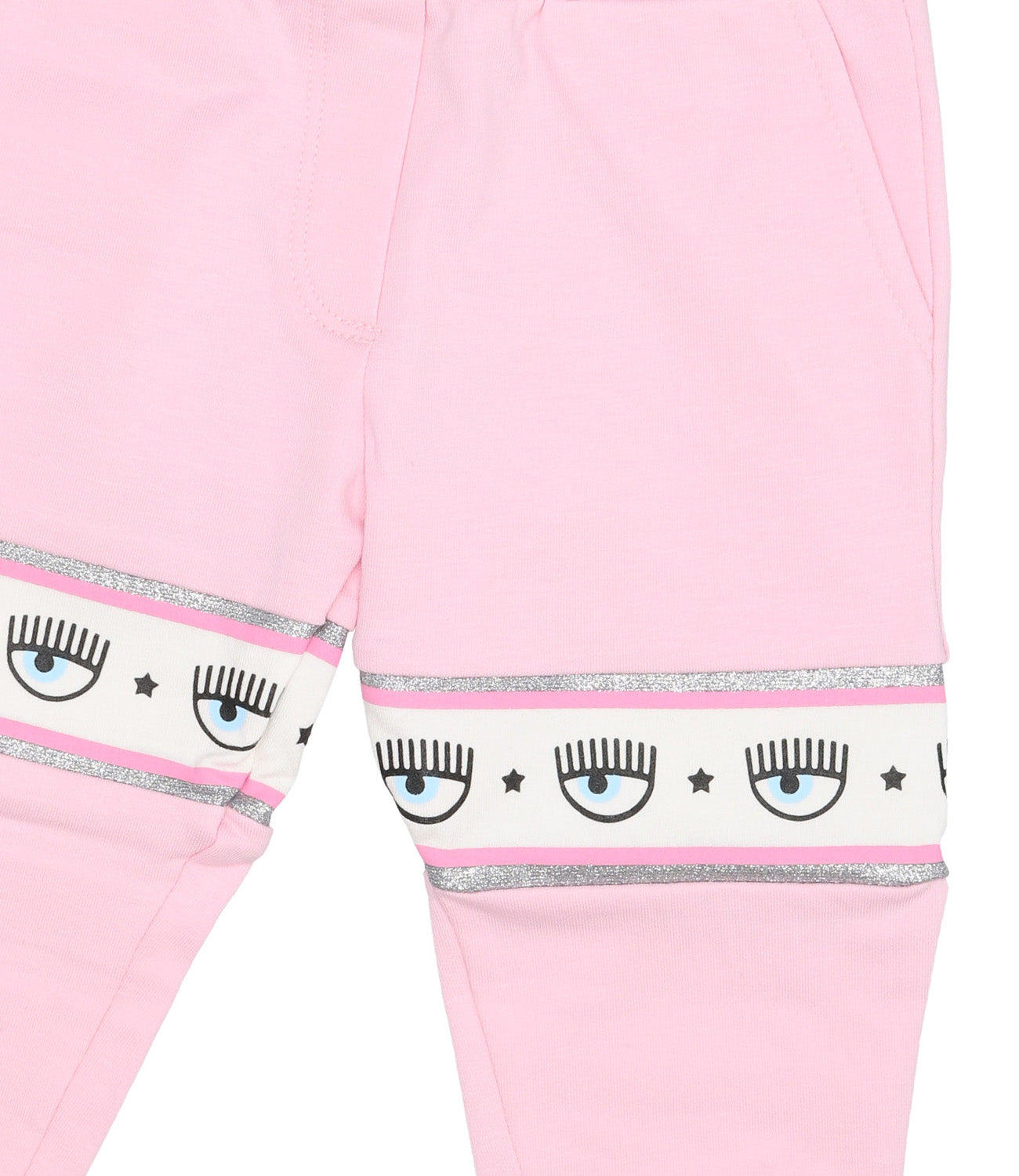 Chiara Ferragni Kids | Pink Sporty Pants