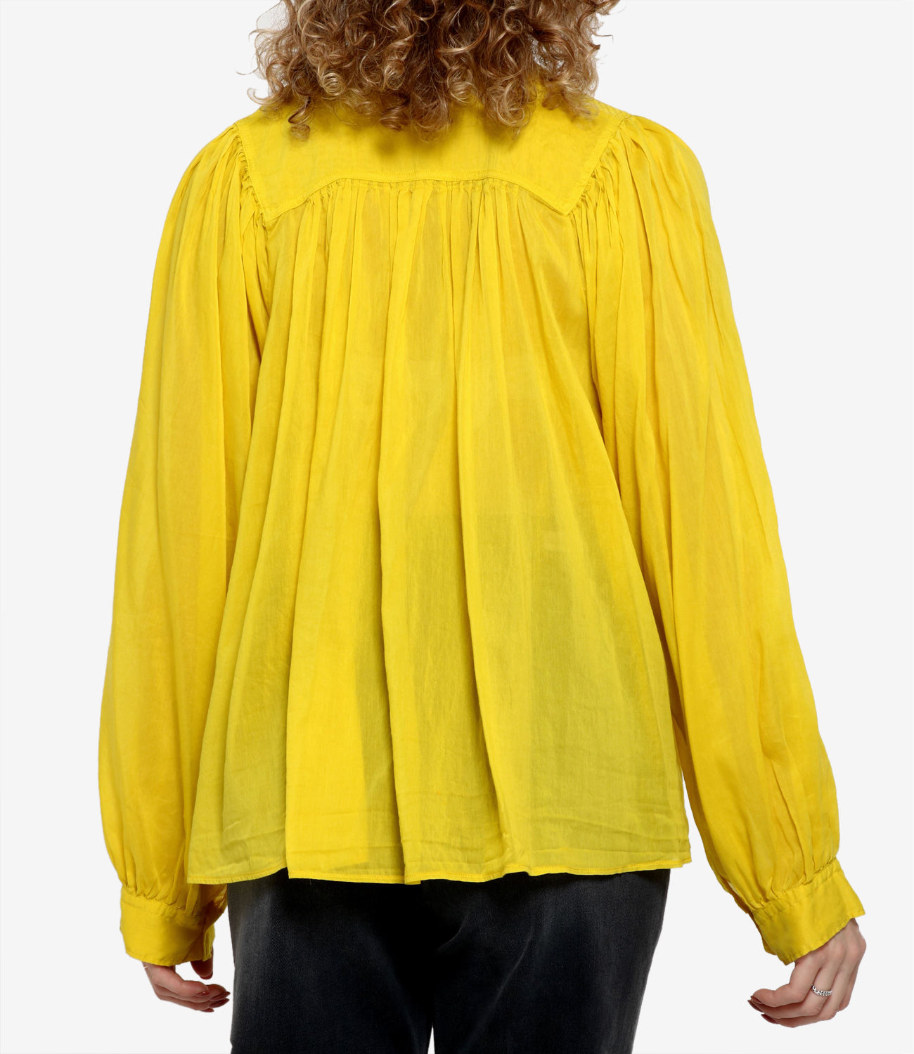 strong_strong | Yellow Blouse