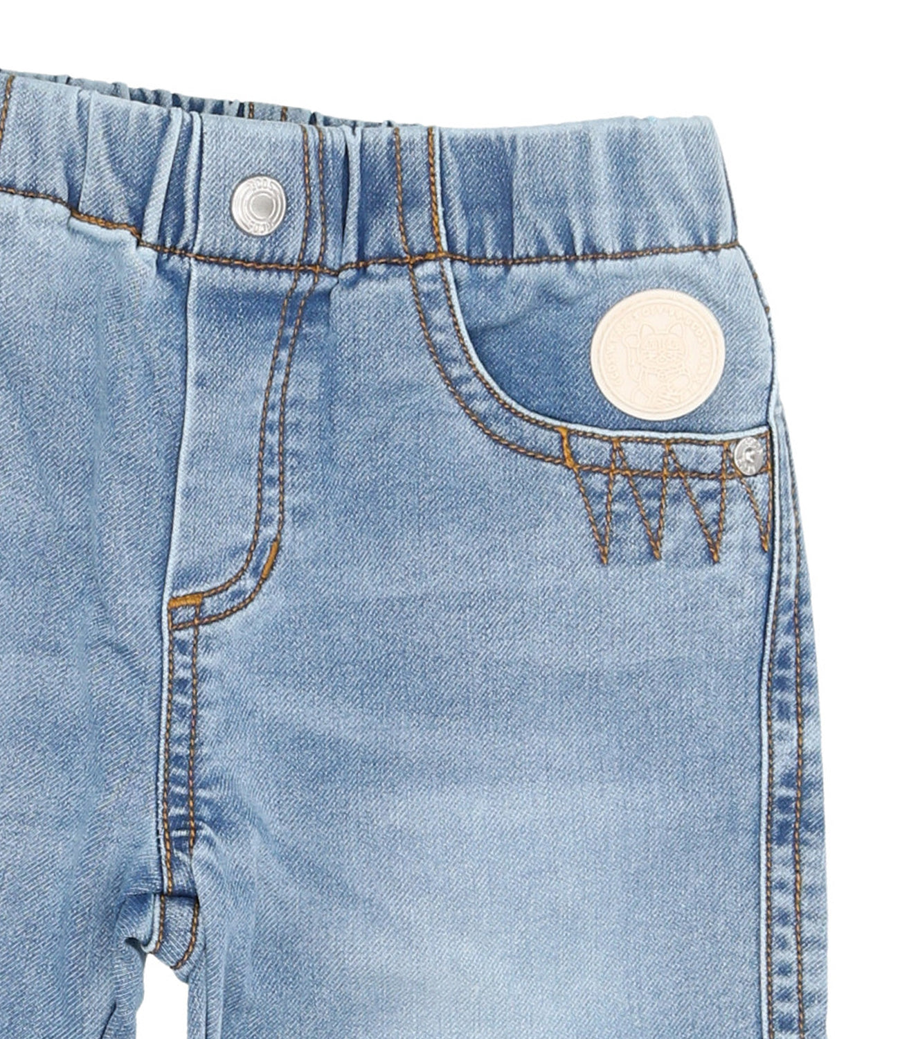 GCDS Mini | Blue Denim Pant