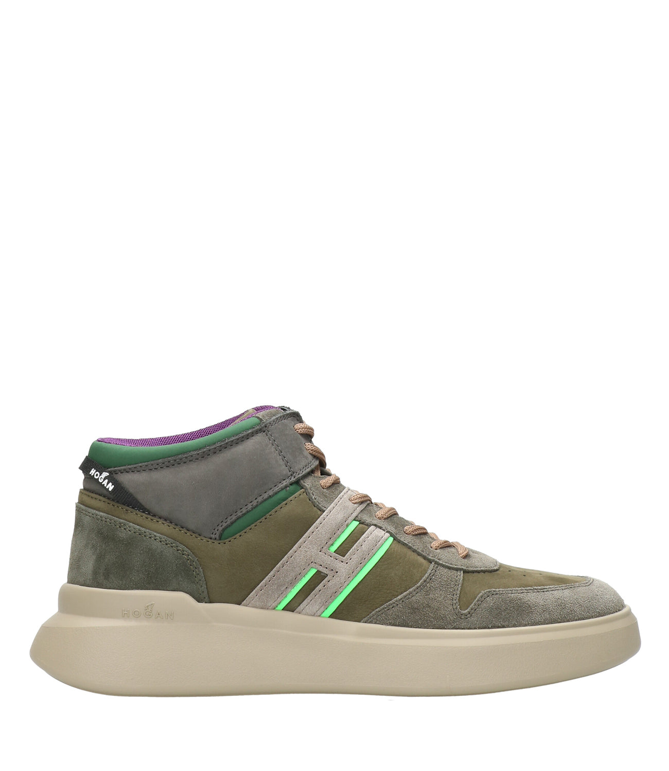 Hogan | Sneakers H580 Mid-Top Verde