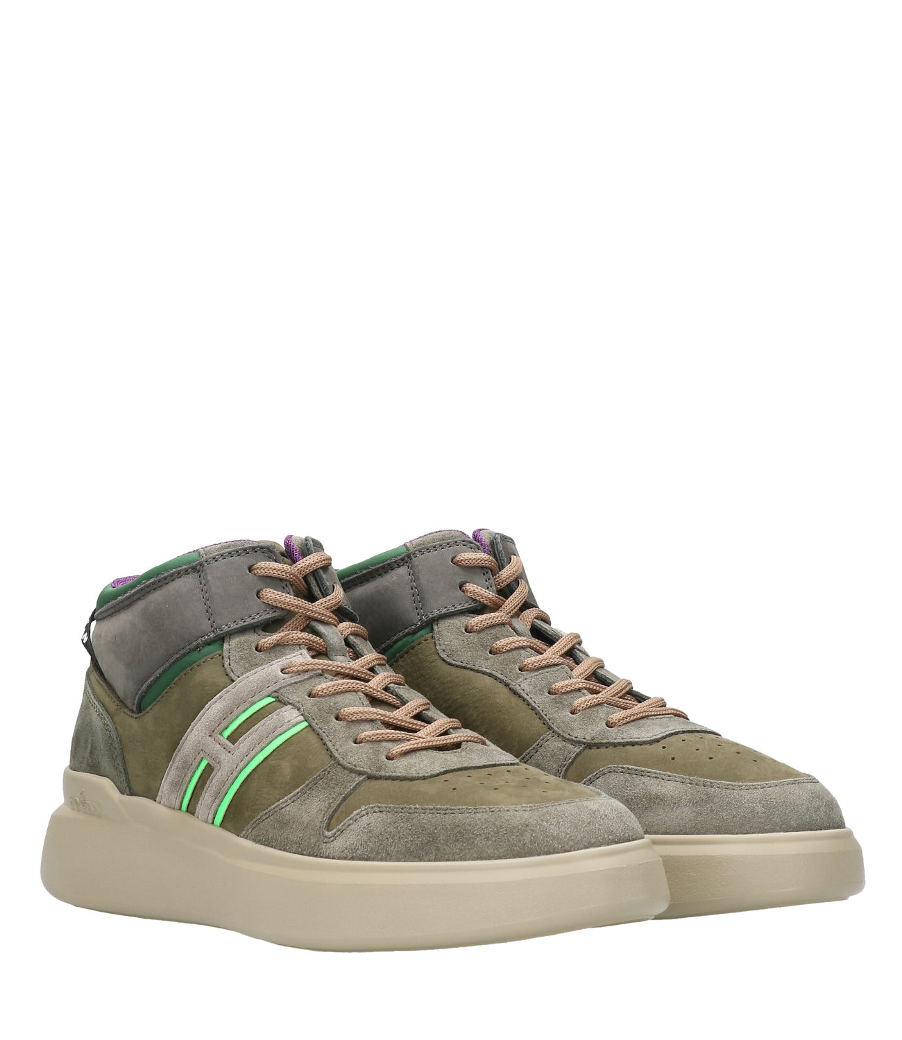 Hogan | Sneakers H580 Mid-Top Verde