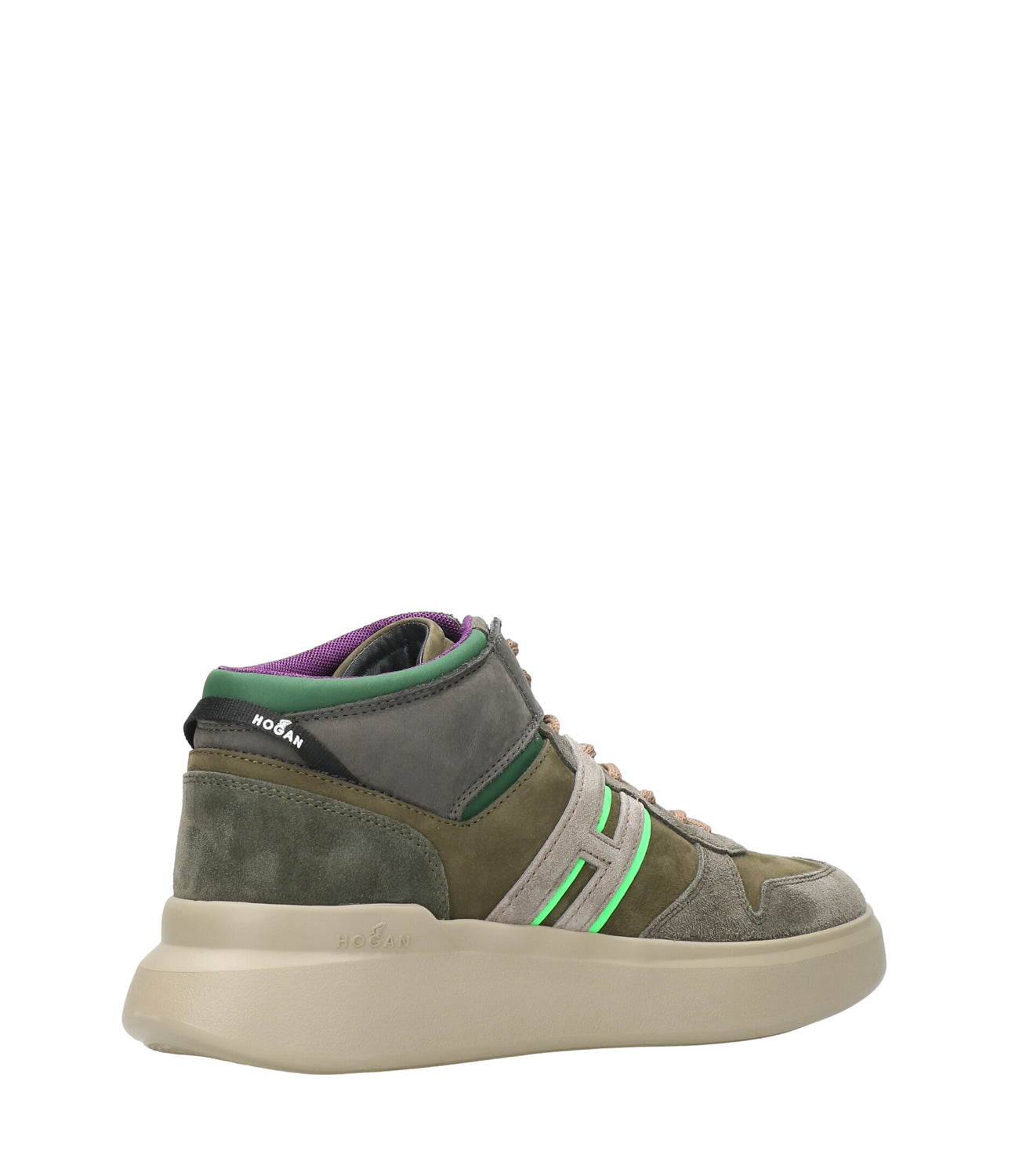 Hogan | Sneakers H580 Mid-Top Green