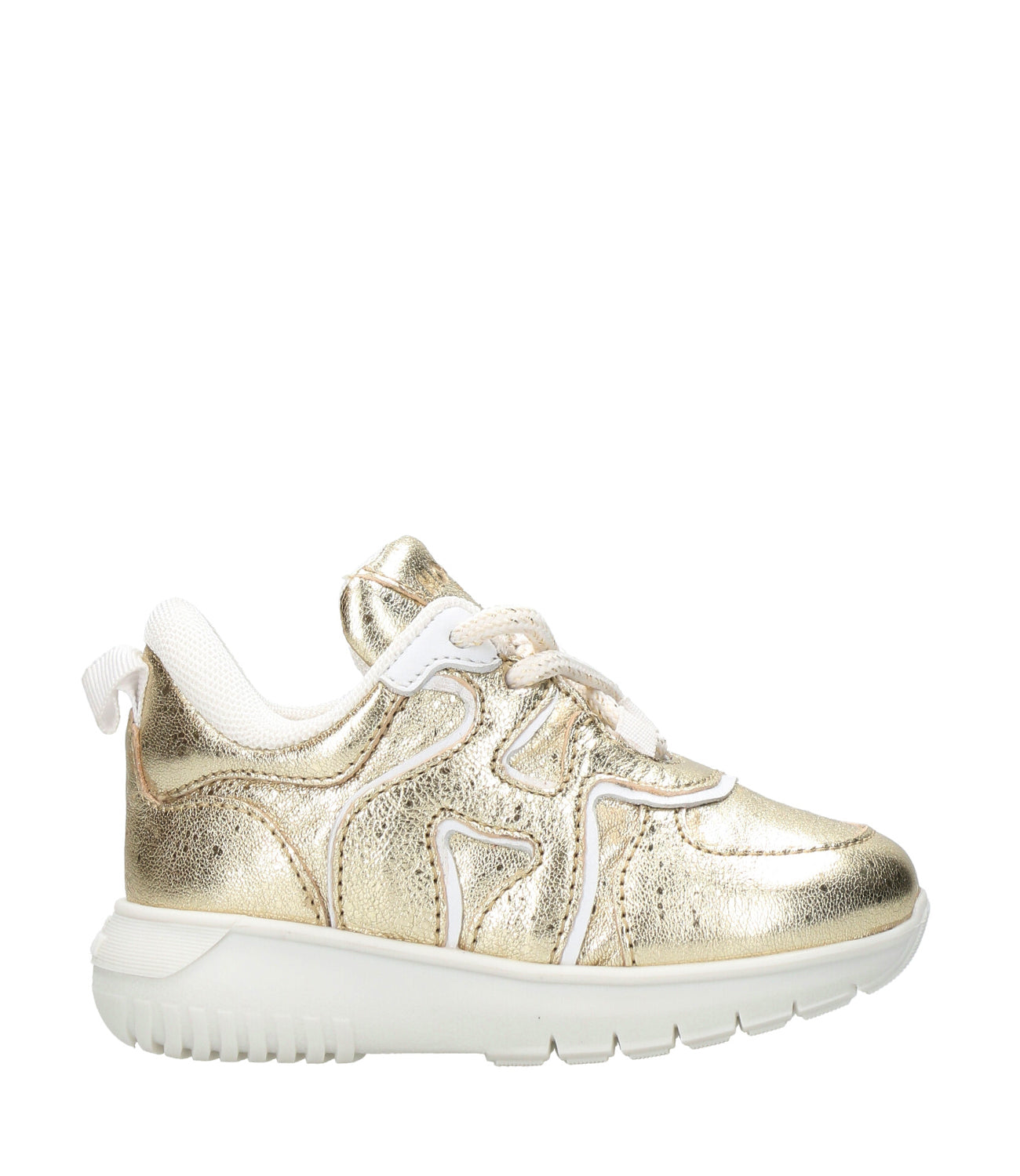 Hogan Junior | Gold Sneakers