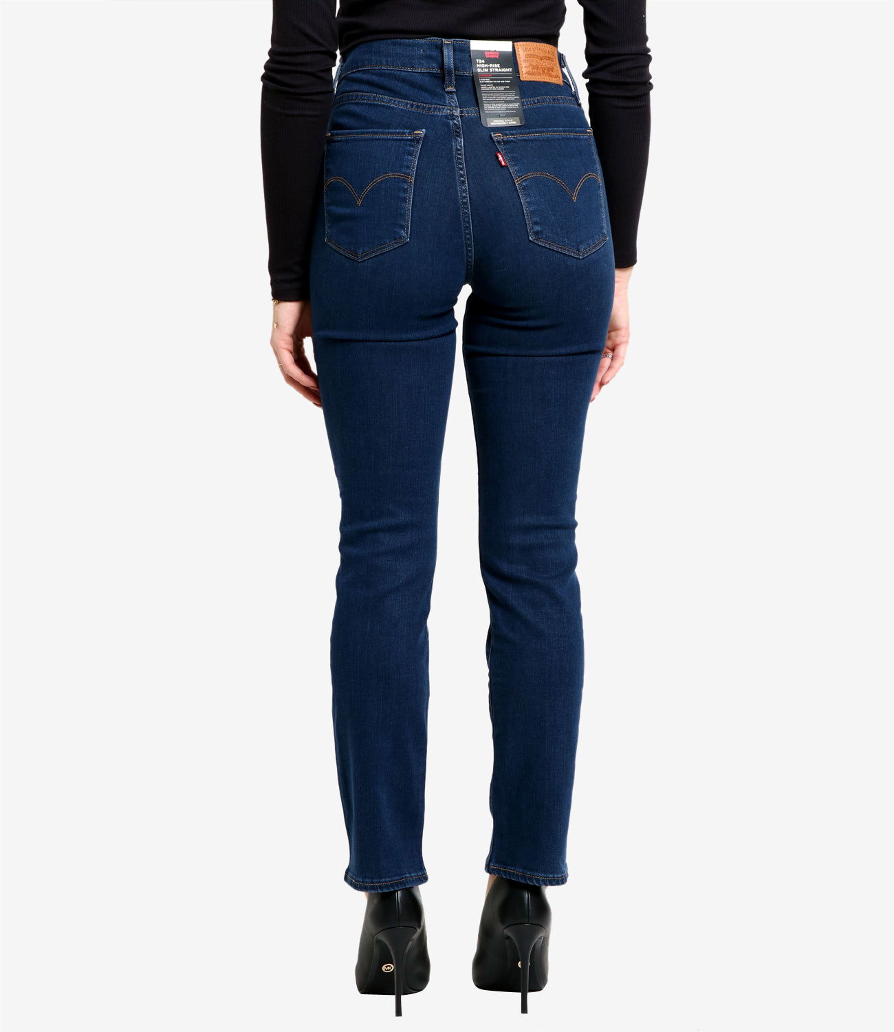 Levis | Jeans 724 High rise straight Denim Dark