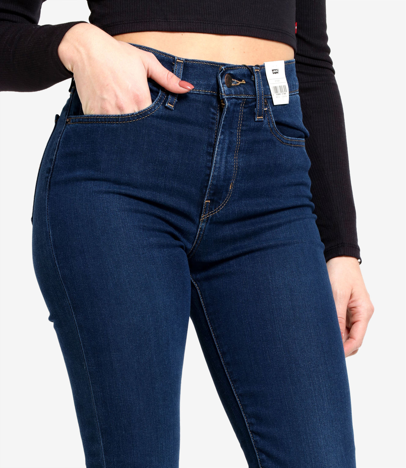 Levis | Jeans 724 High rise straight Denim Dark