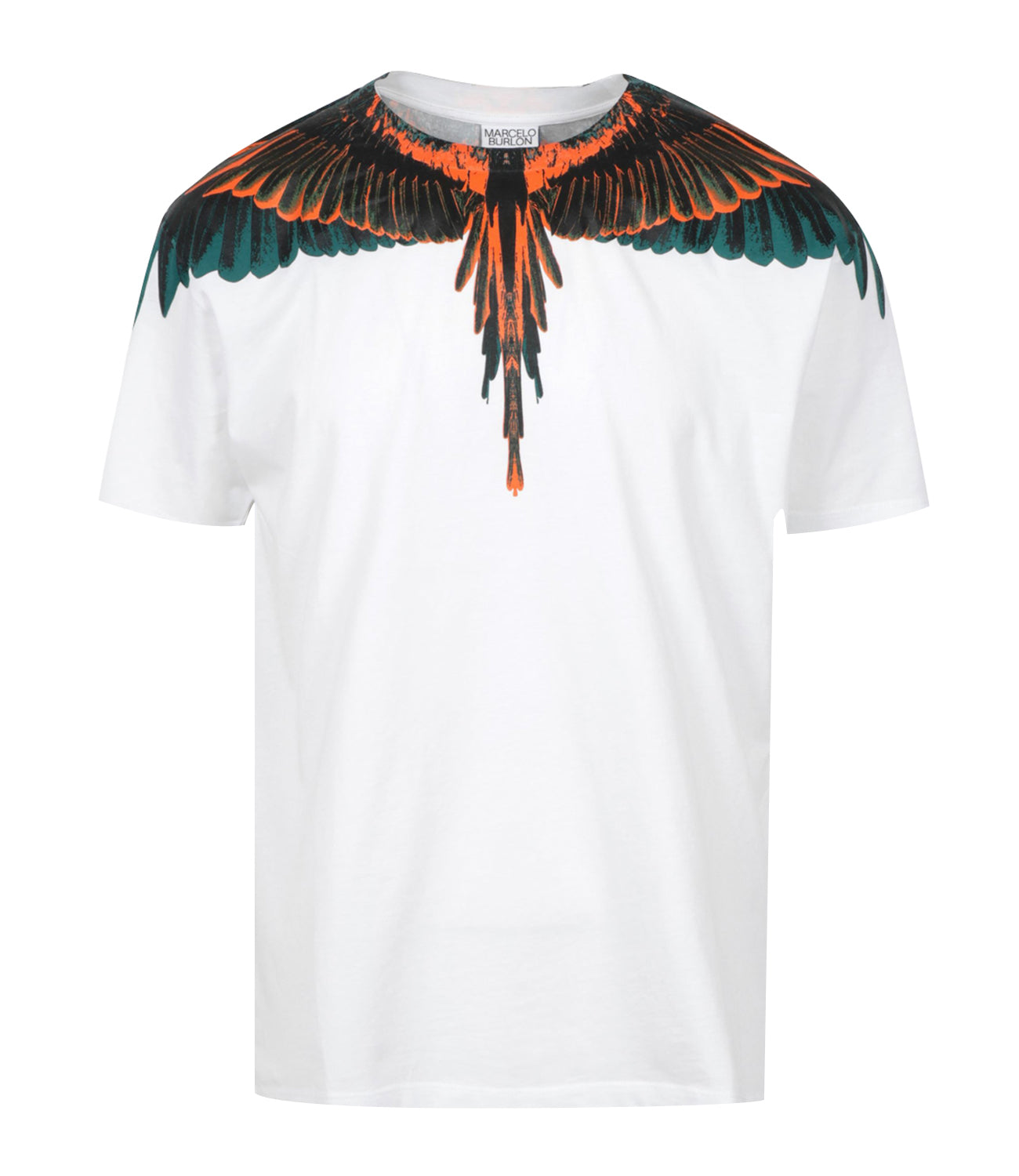 Marcelo Burlon | T-Shirt Bianco e Arancio