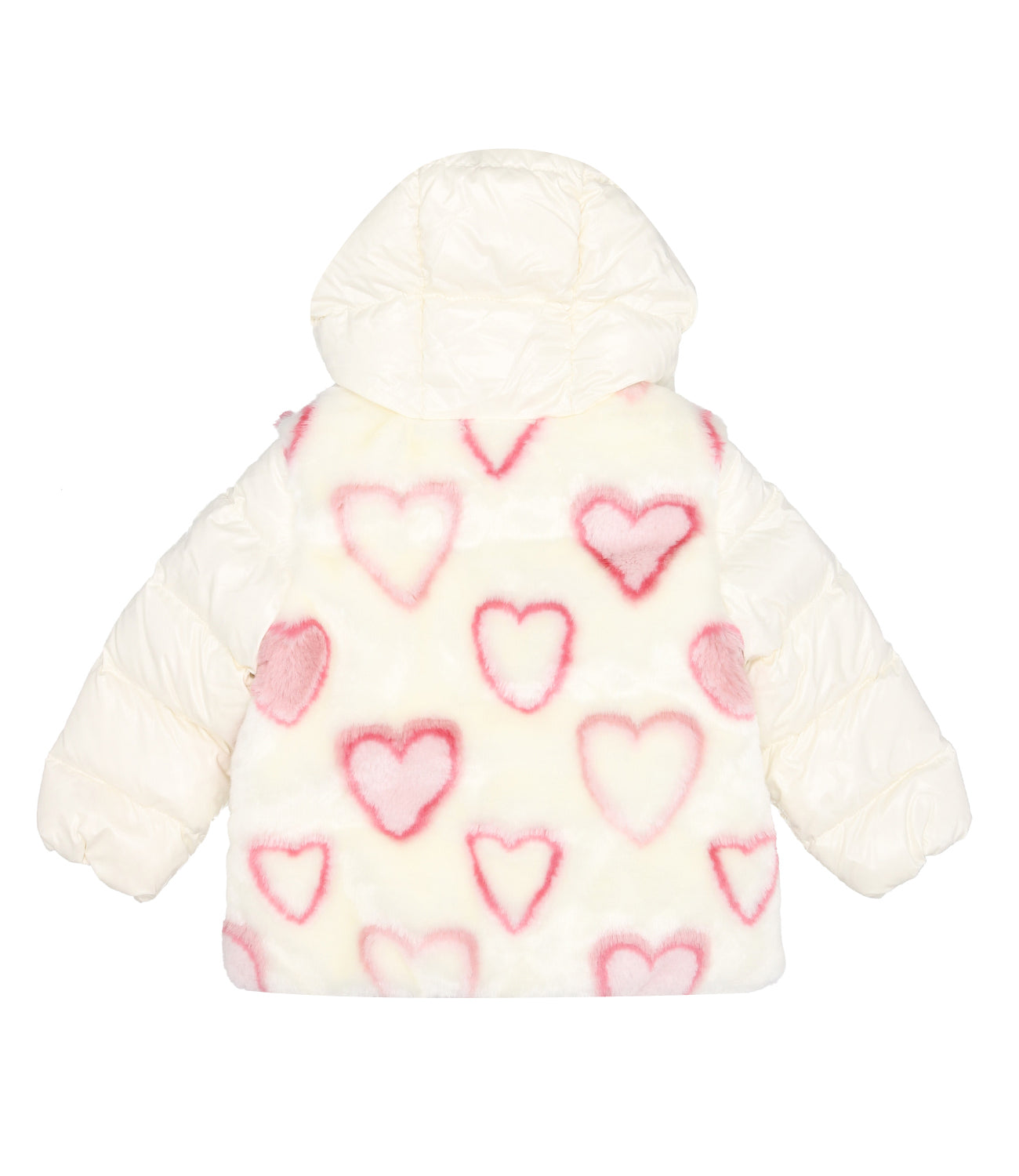 Moncler Junior | Giubbotto Adamas Bianco e Rosa