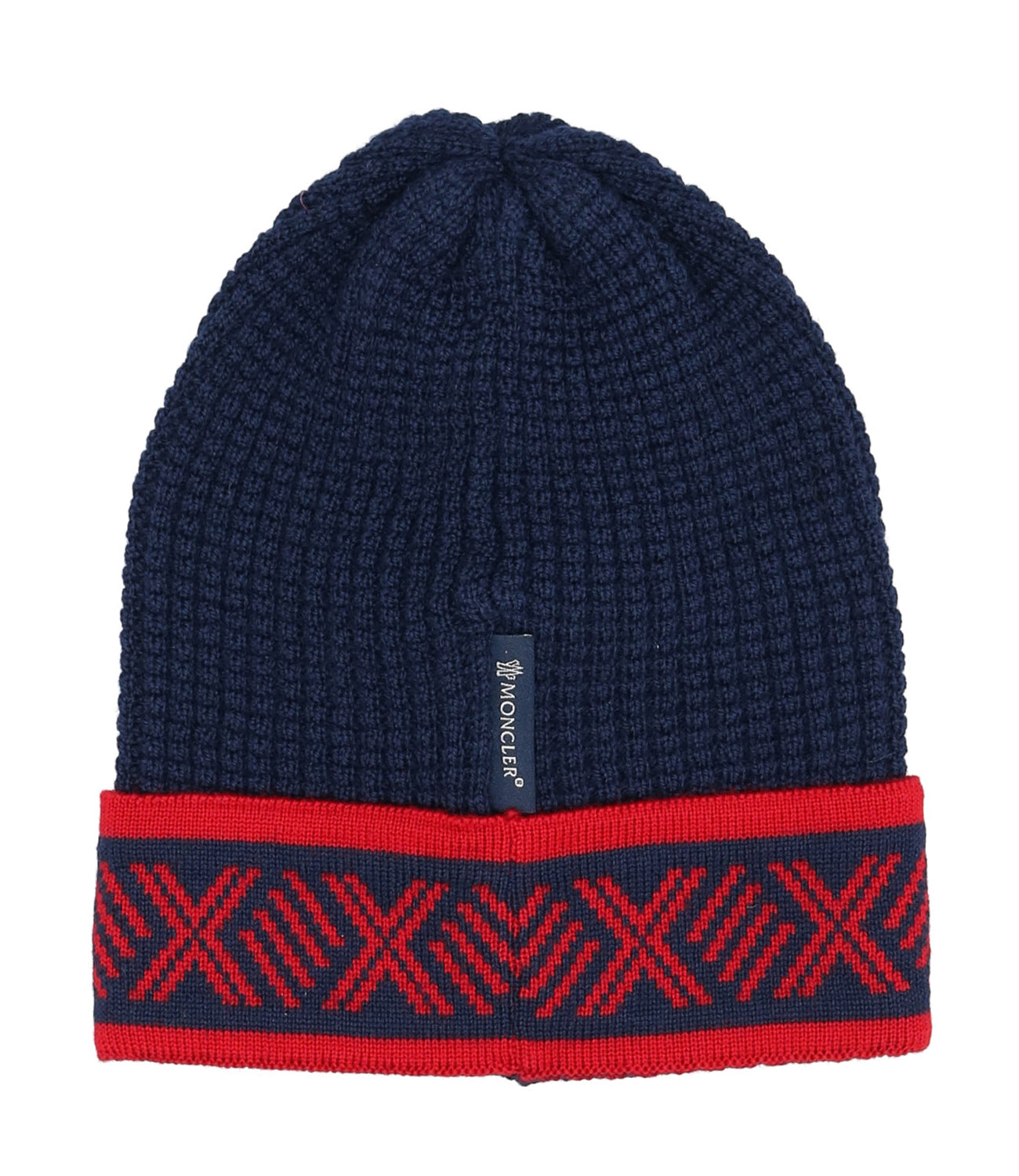 Moncler Junior | Cappello Blu e Rosso