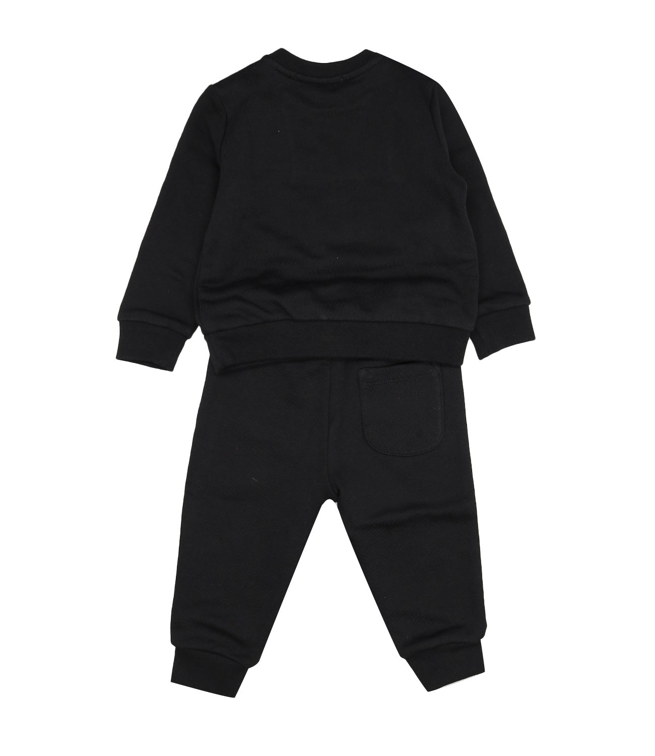 MSGM Kids | Set Felpa e Pantalone Nero