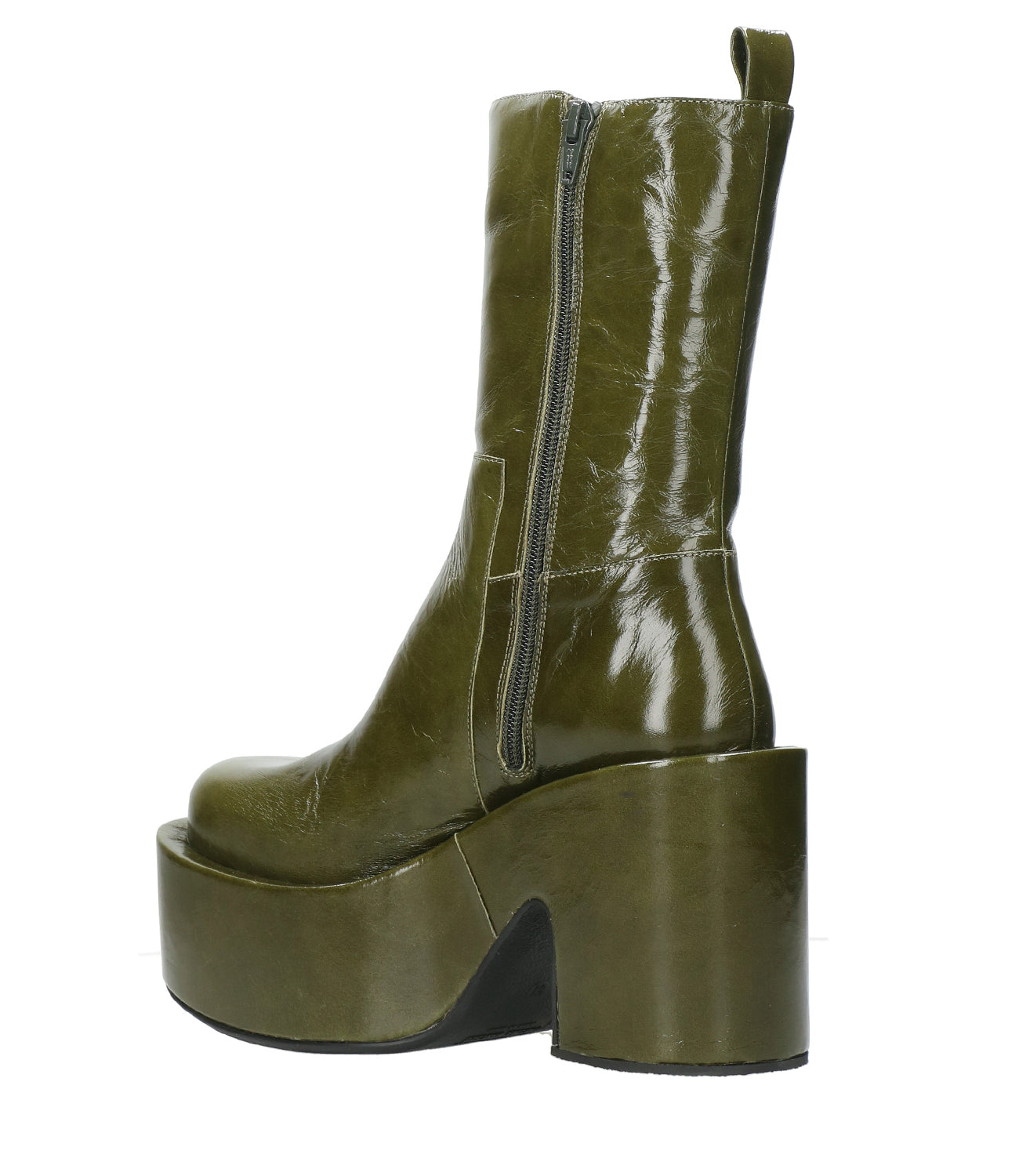 Paloma Barceló | Rocco Malory Olive Green Ankle Boot