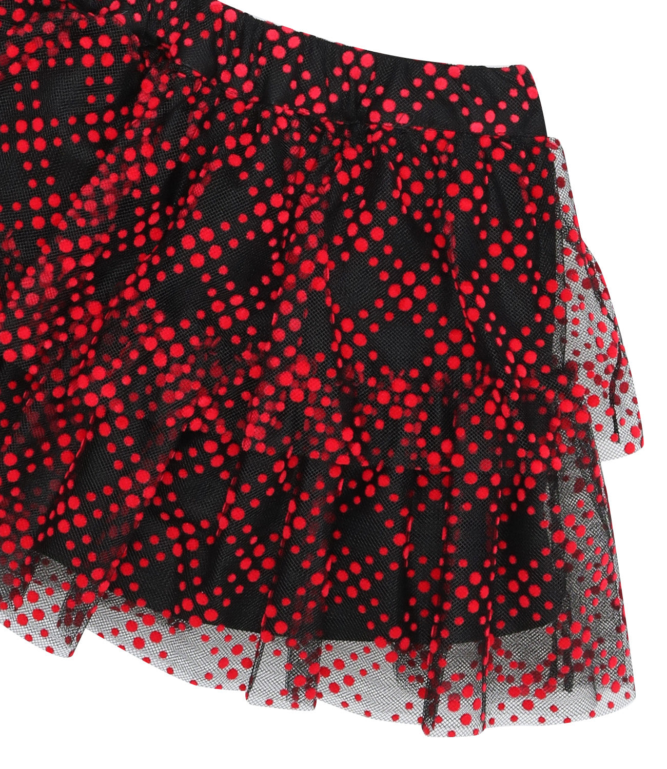 Philosophy di Lorenzo Serafini Kids | Red and Black Skirt