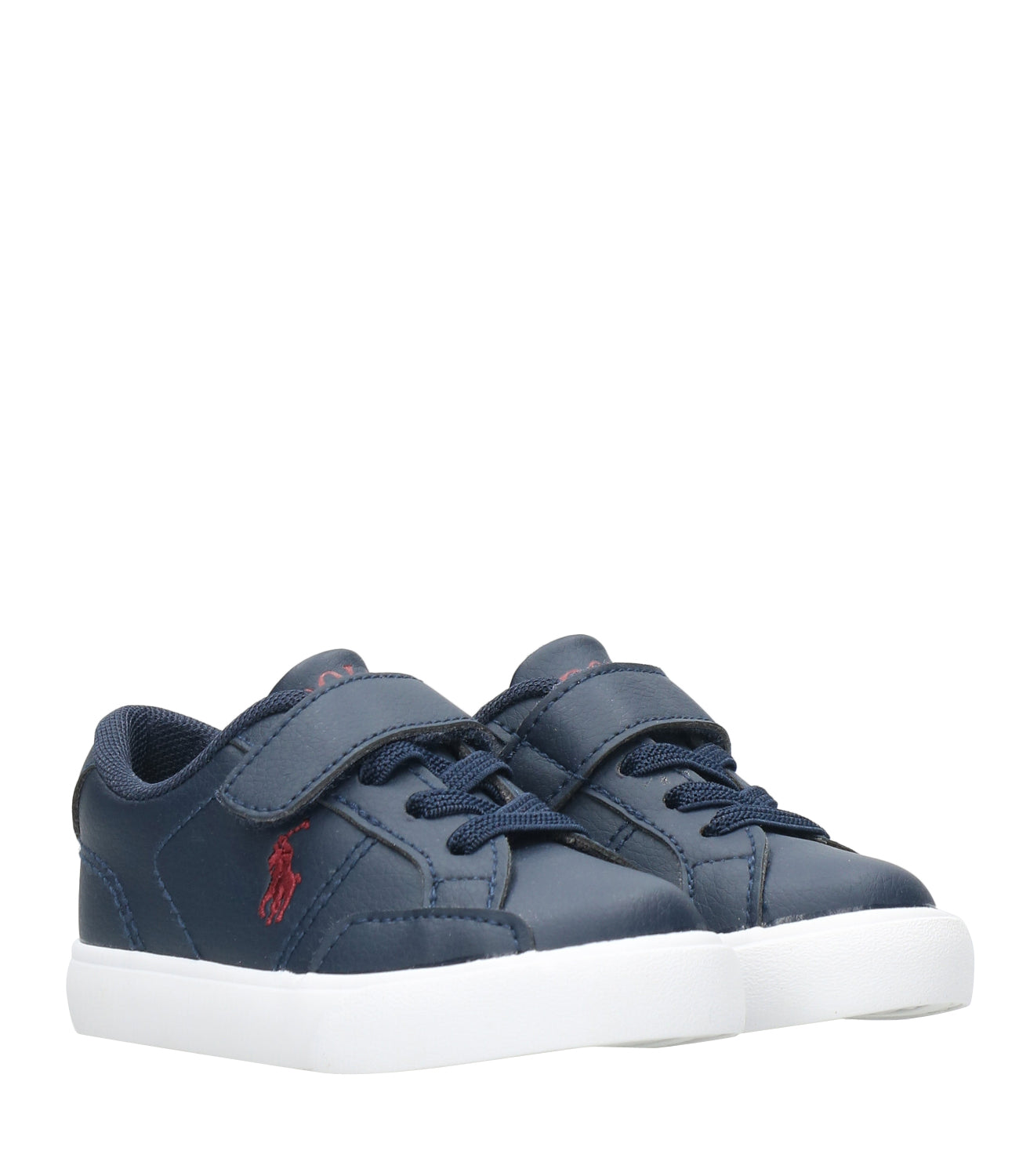 Ralph Lauren Childrenswear | Blue and Red Sneakers