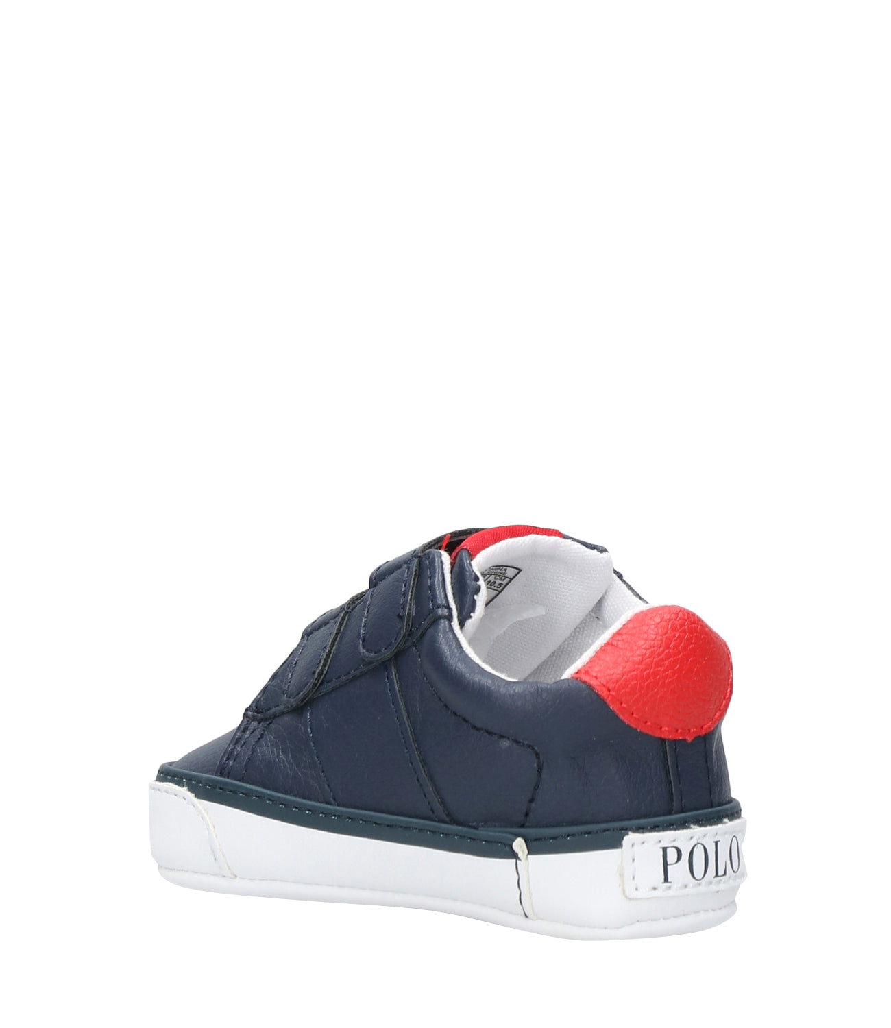 Ralph Lauren Childrenswear | Navy Blue and Red Sneakers