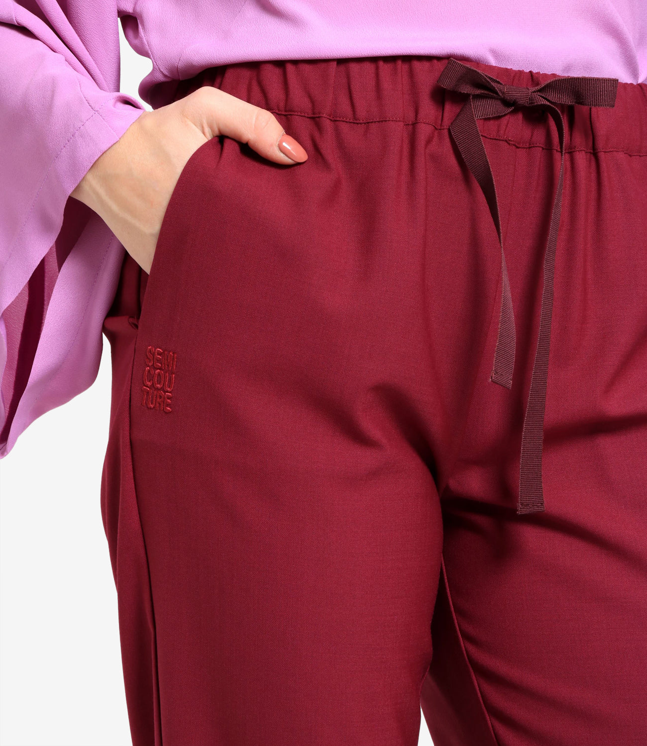 Semicouture | Blueberry Trousers