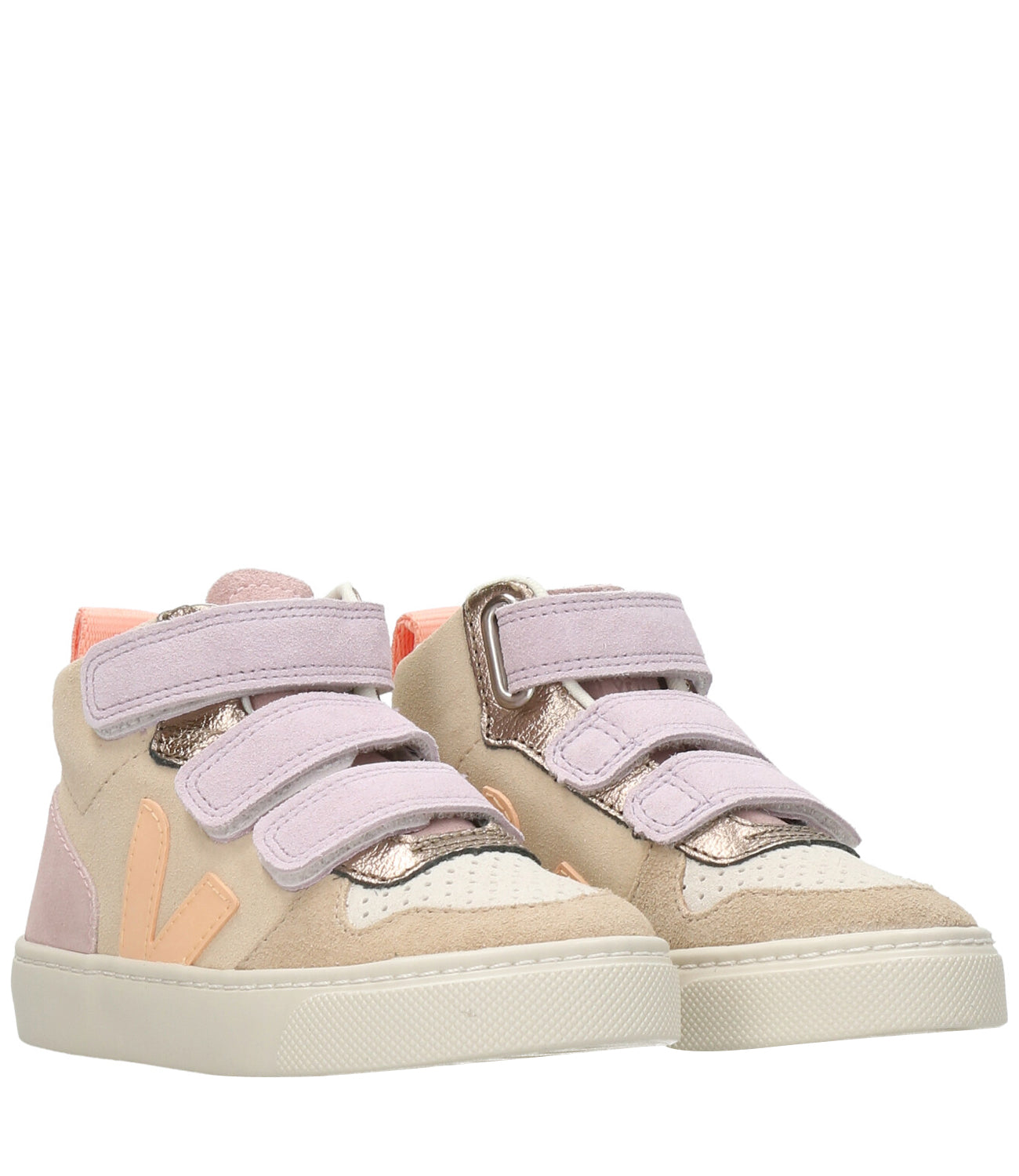 Veja Kids | Sneakers Beige,Bianco e Lilla