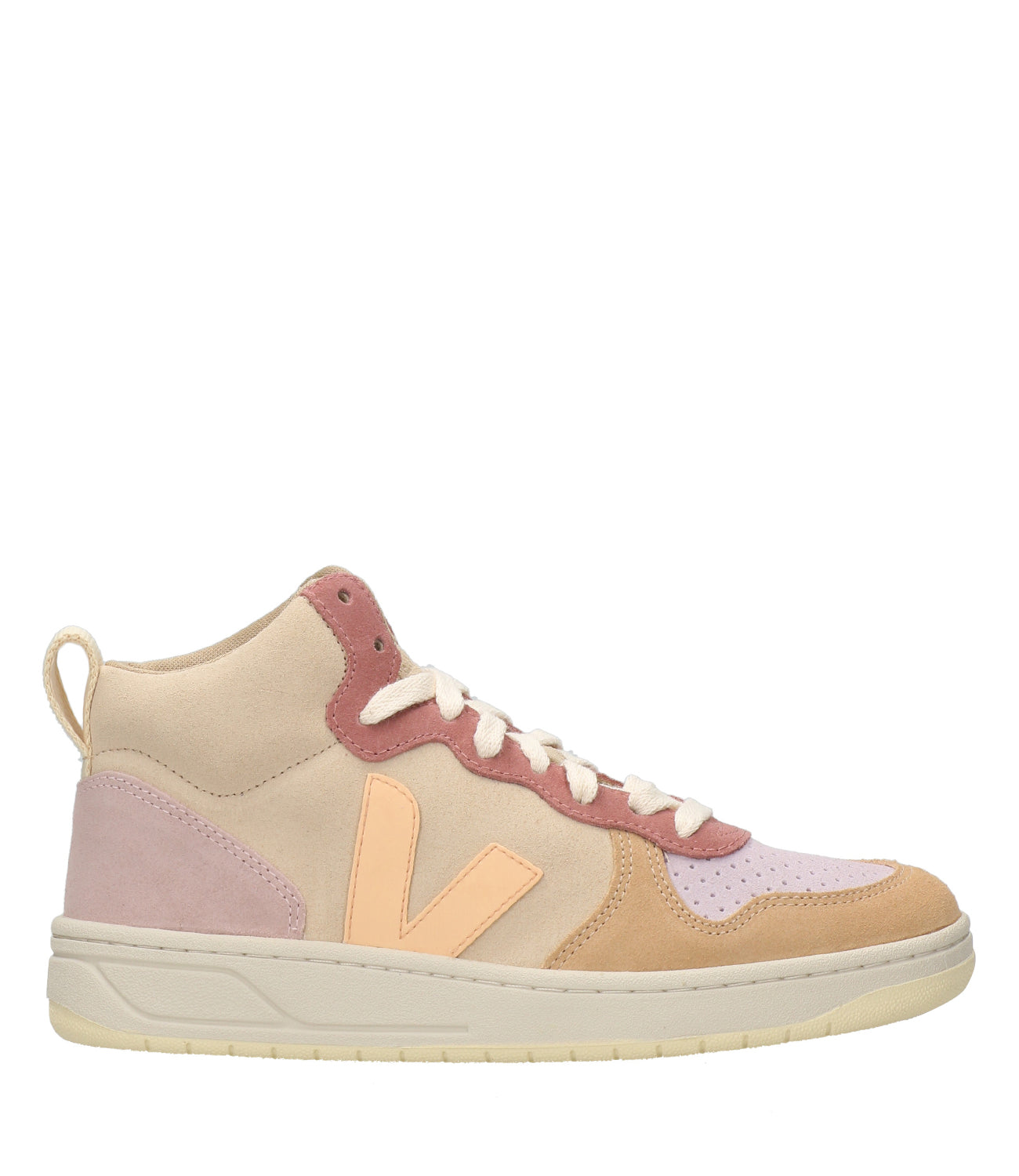 Veja | Sneakers V-15 Beige e Rosa