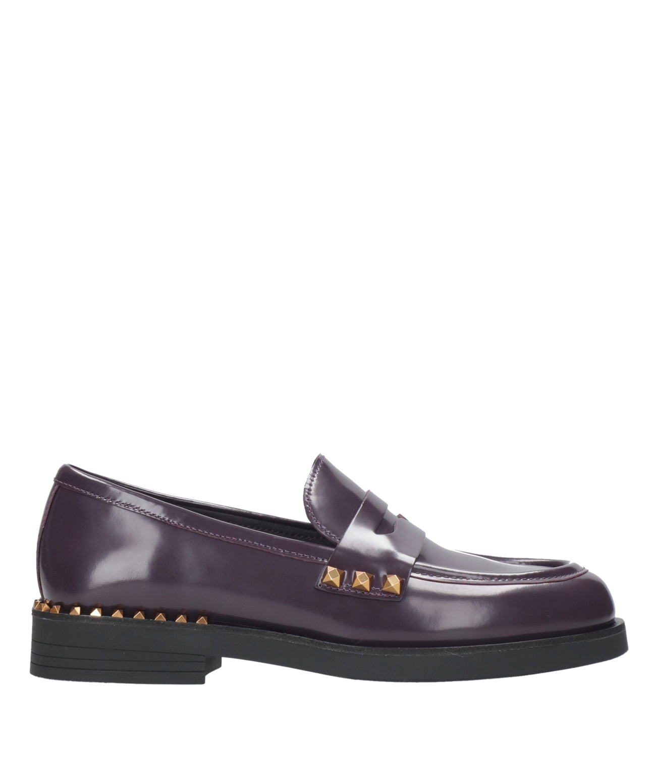 Ash Main | Moccasin Whisper Stud Aubergine