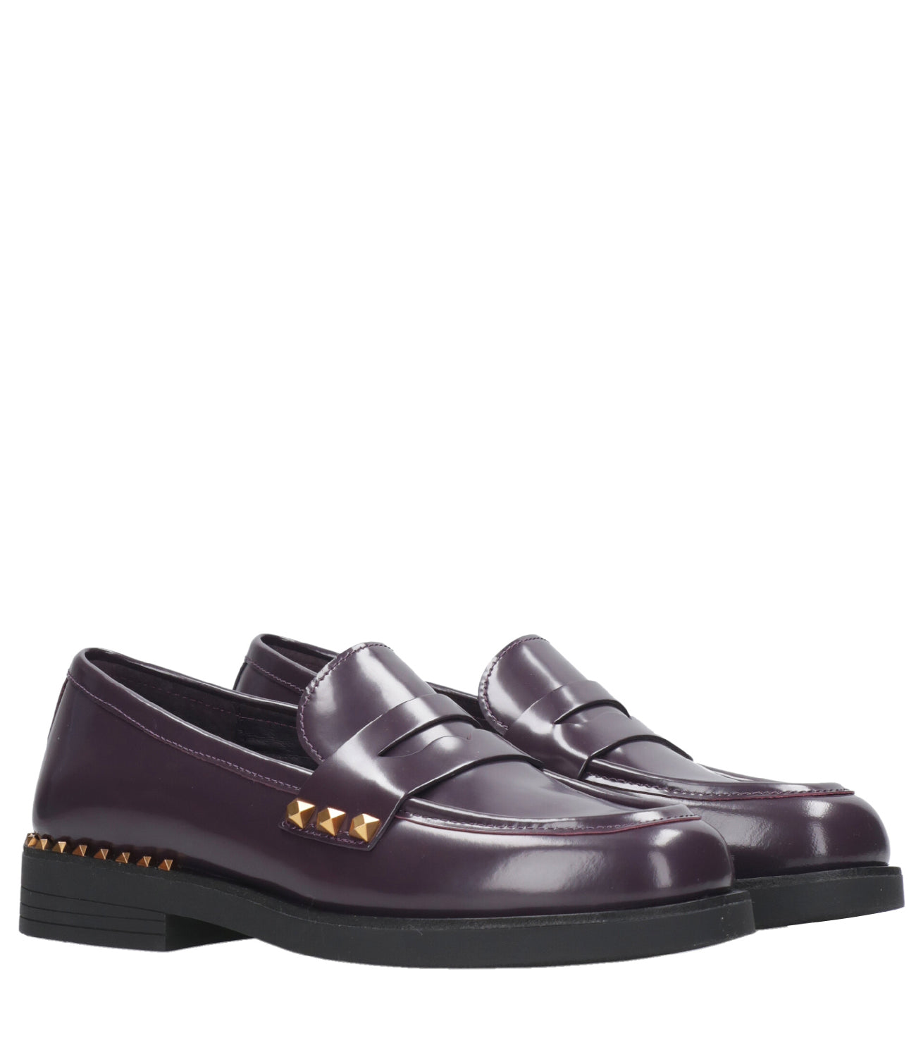 Ash Main | Moccasin Whisper Stud Aubergine