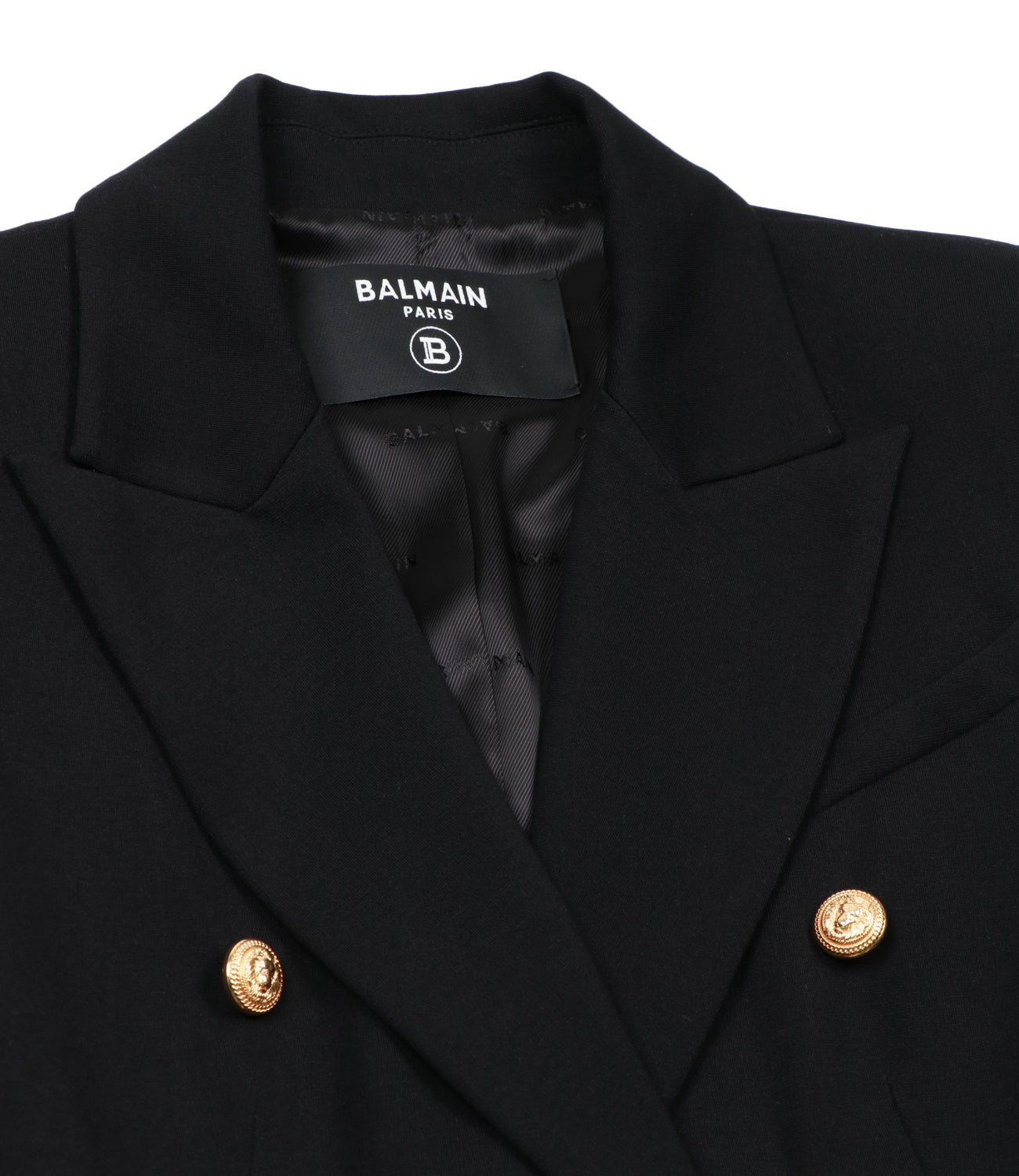 Balmain Kids | Giacca Nera e Oro