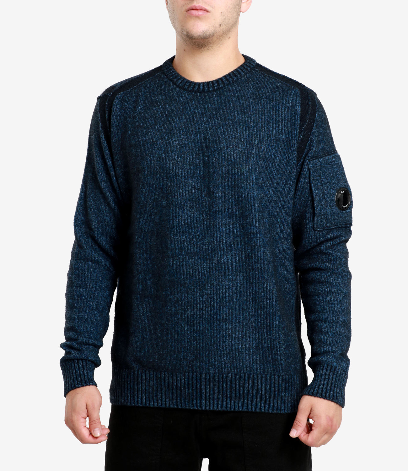 C.P. Company | Petroleum Fleece Knit Sweater