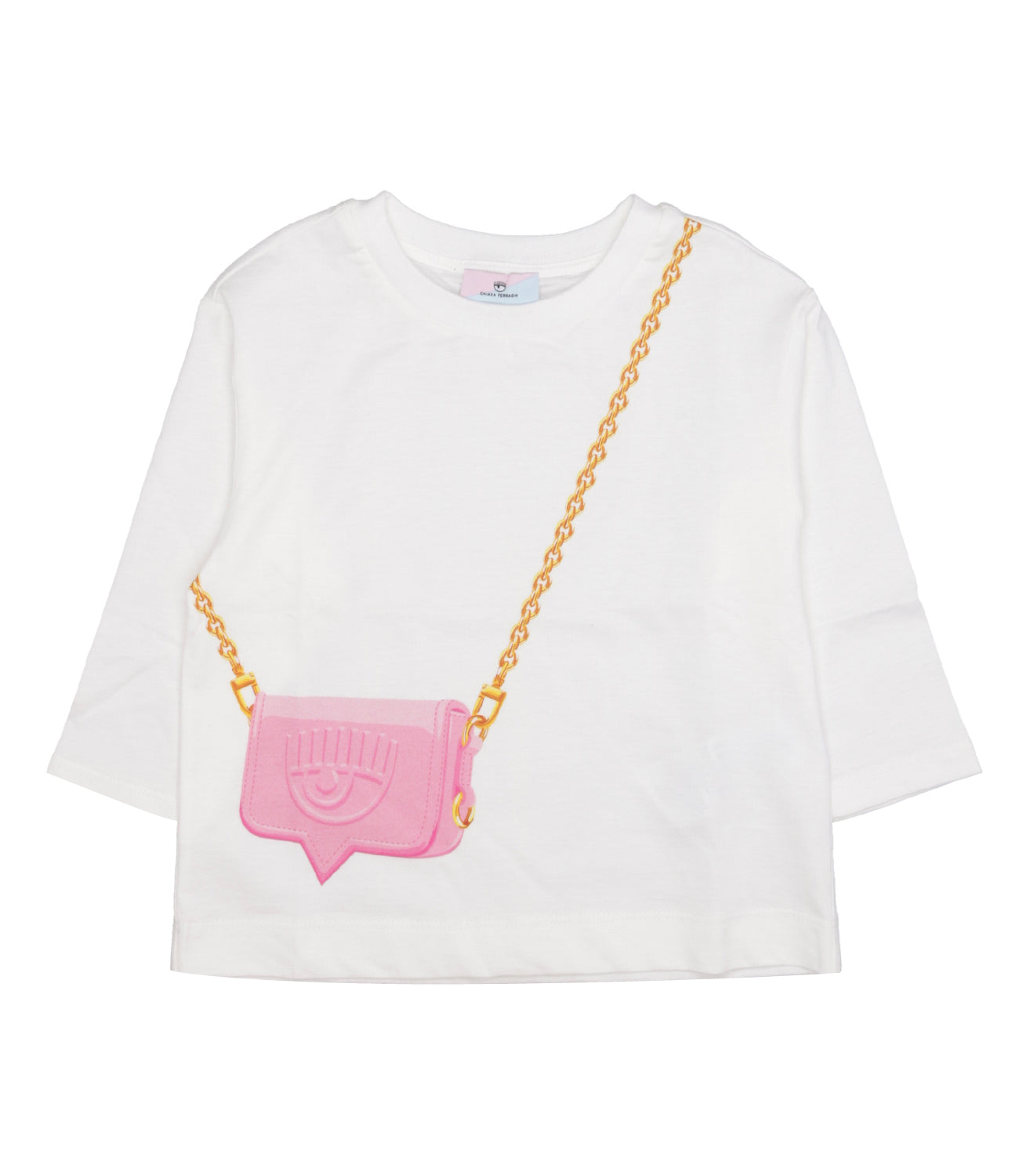 Chiara Ferragni Kids | T-Shirt Eyelike Logo Bianca