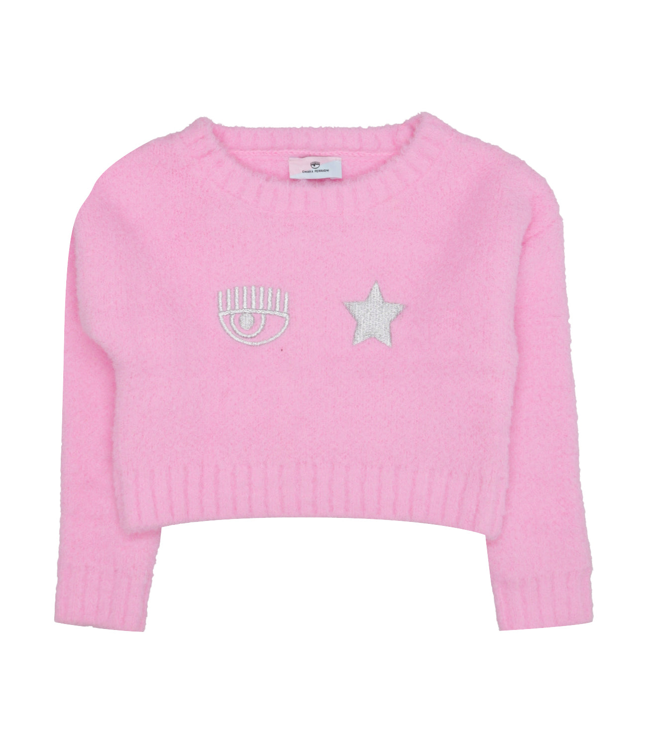 Chiara Ferragni Kids | Maglia Logo Eye Star Rosa