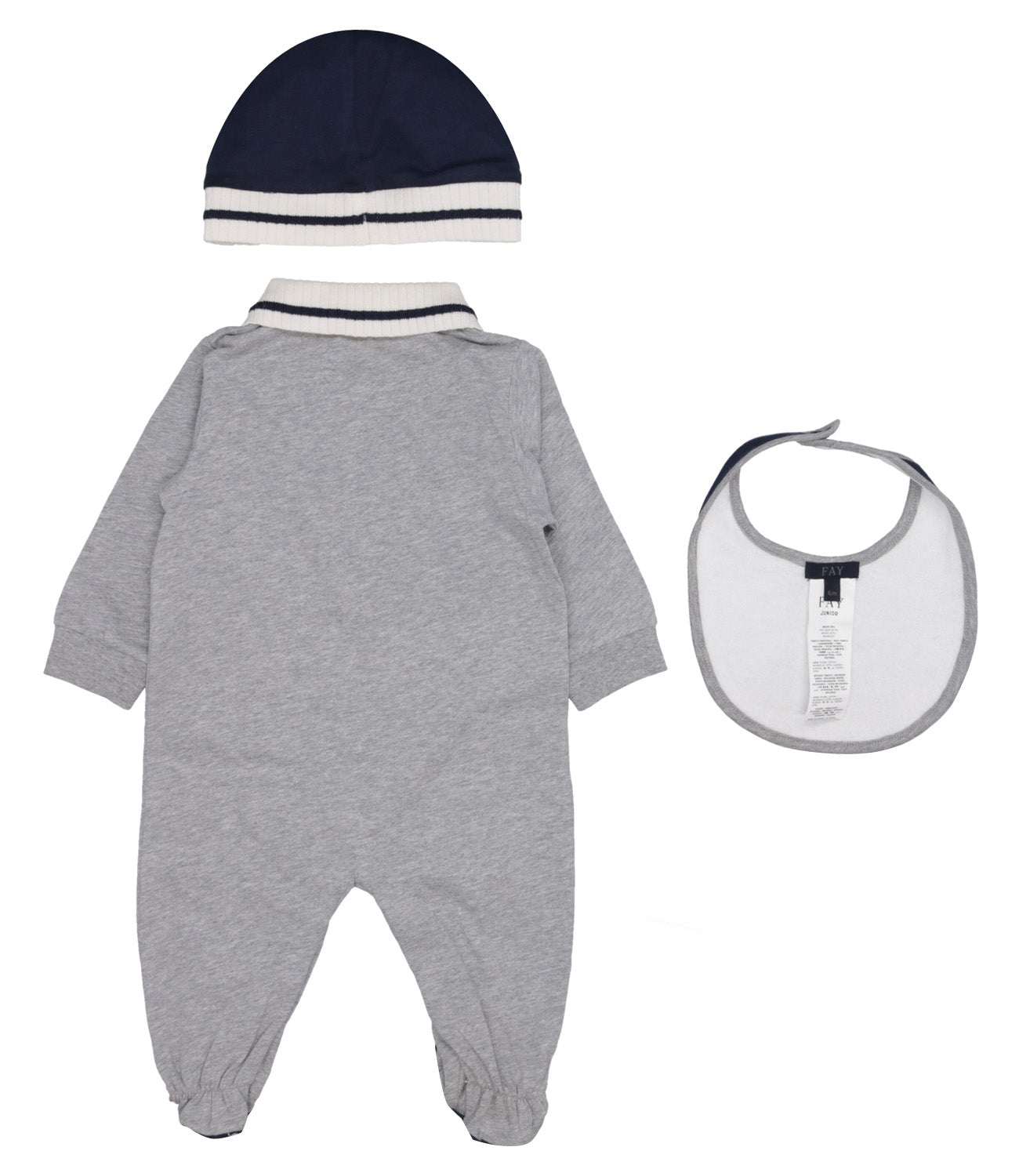 Fay Junior | Set Nascita Grigio e Blu