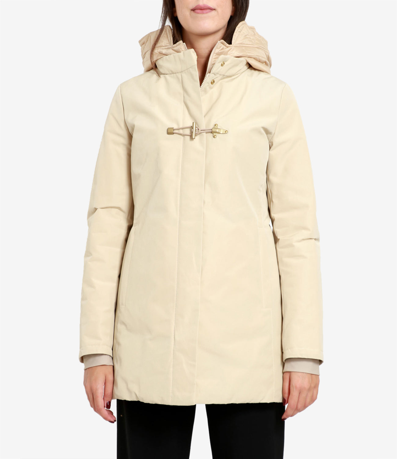 Fay | Cappotto Toggle Coat Beige