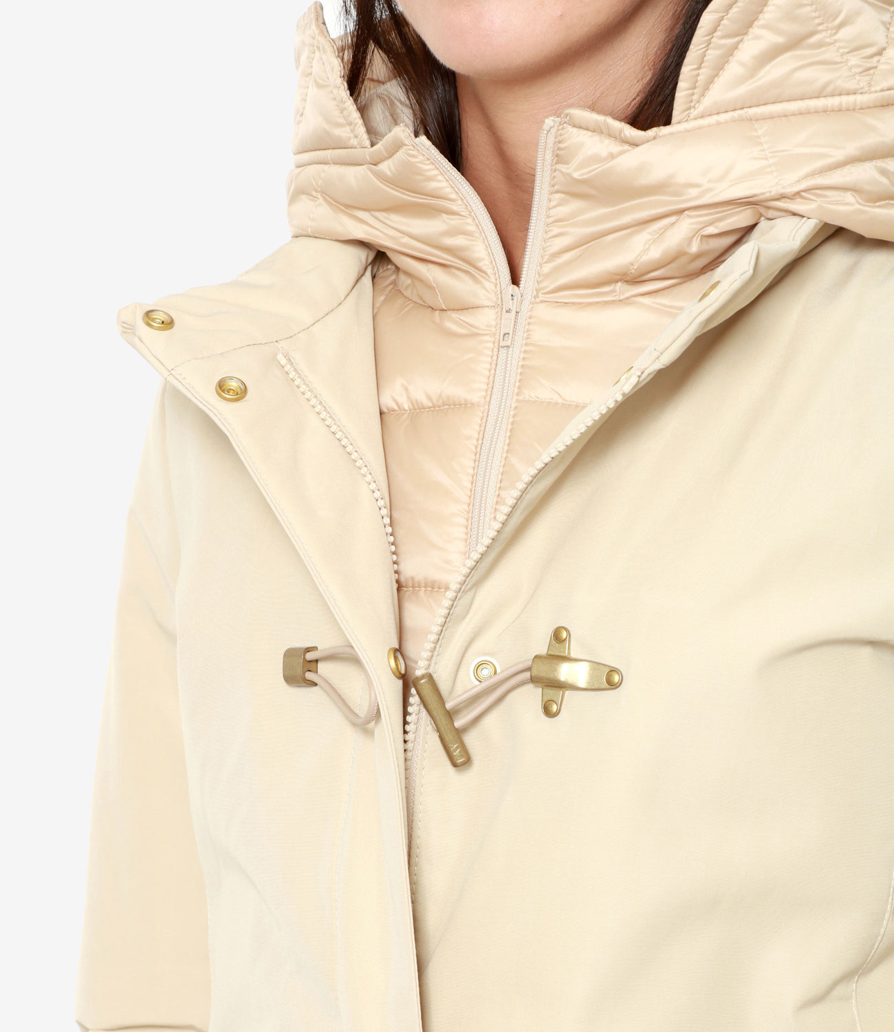 Fay | Cappotto Toggle Coat Beige