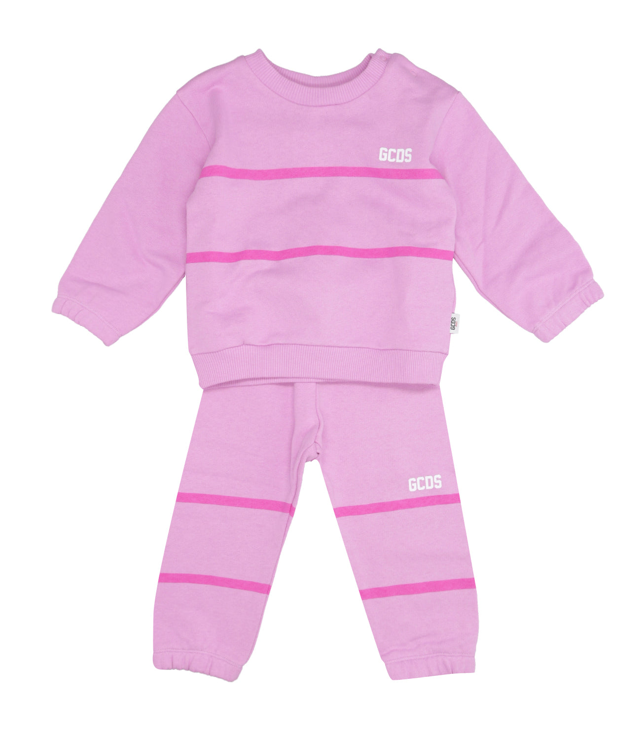 GCDS Mini | Set Felpa+Pantalone Lilla