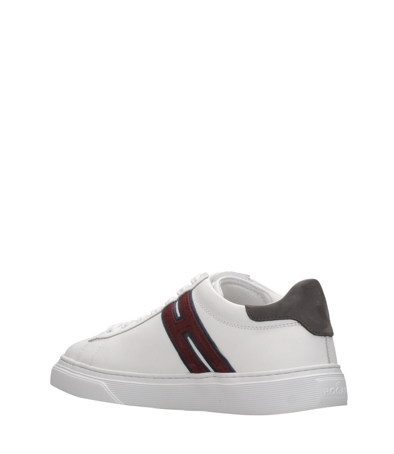 Hogan | Sneakers H365 Lace-up H Canaletto White and Bordeaux