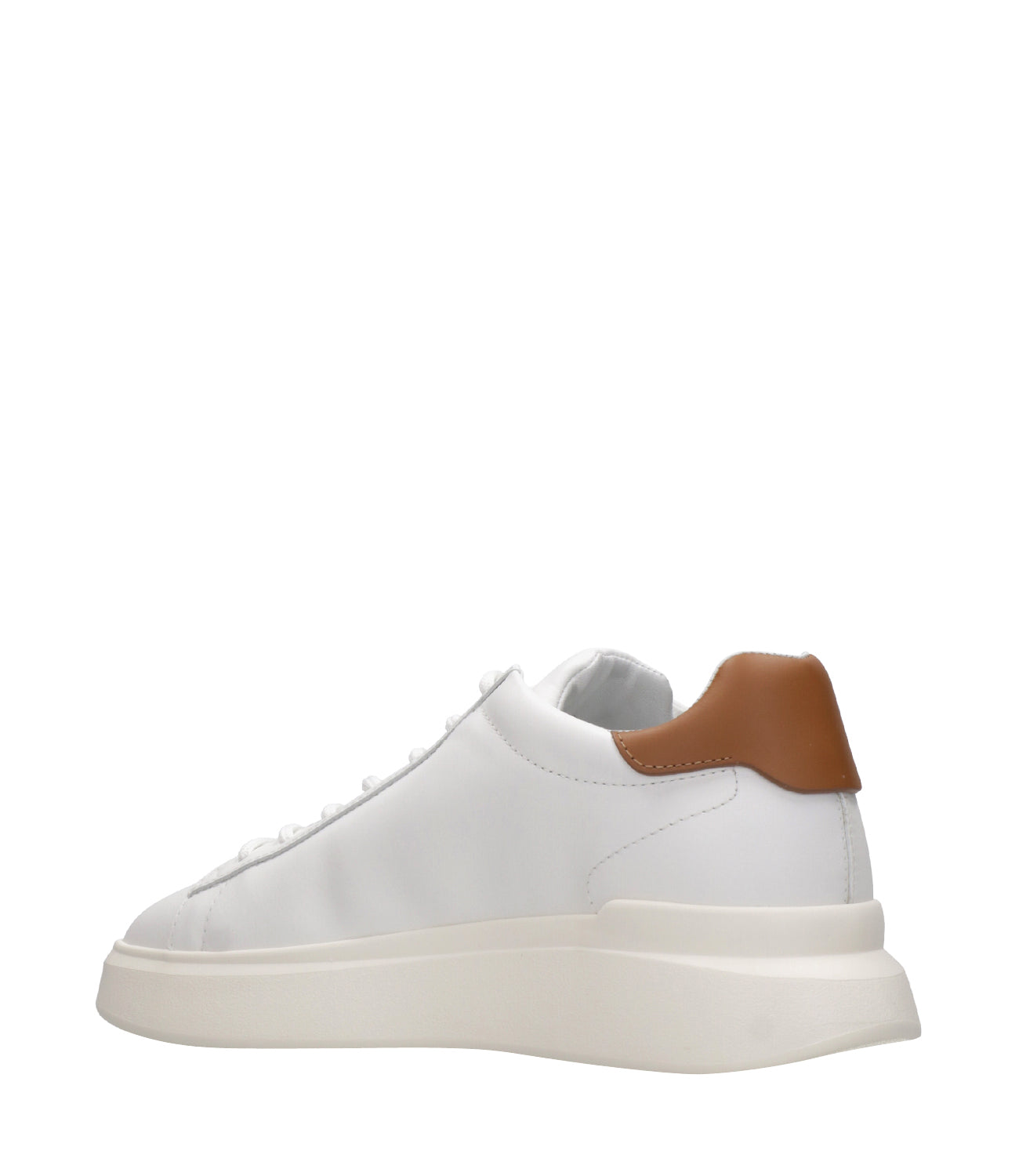 Hogan | Sneakers H580 Allacciato H Slash Bianco e Marrone