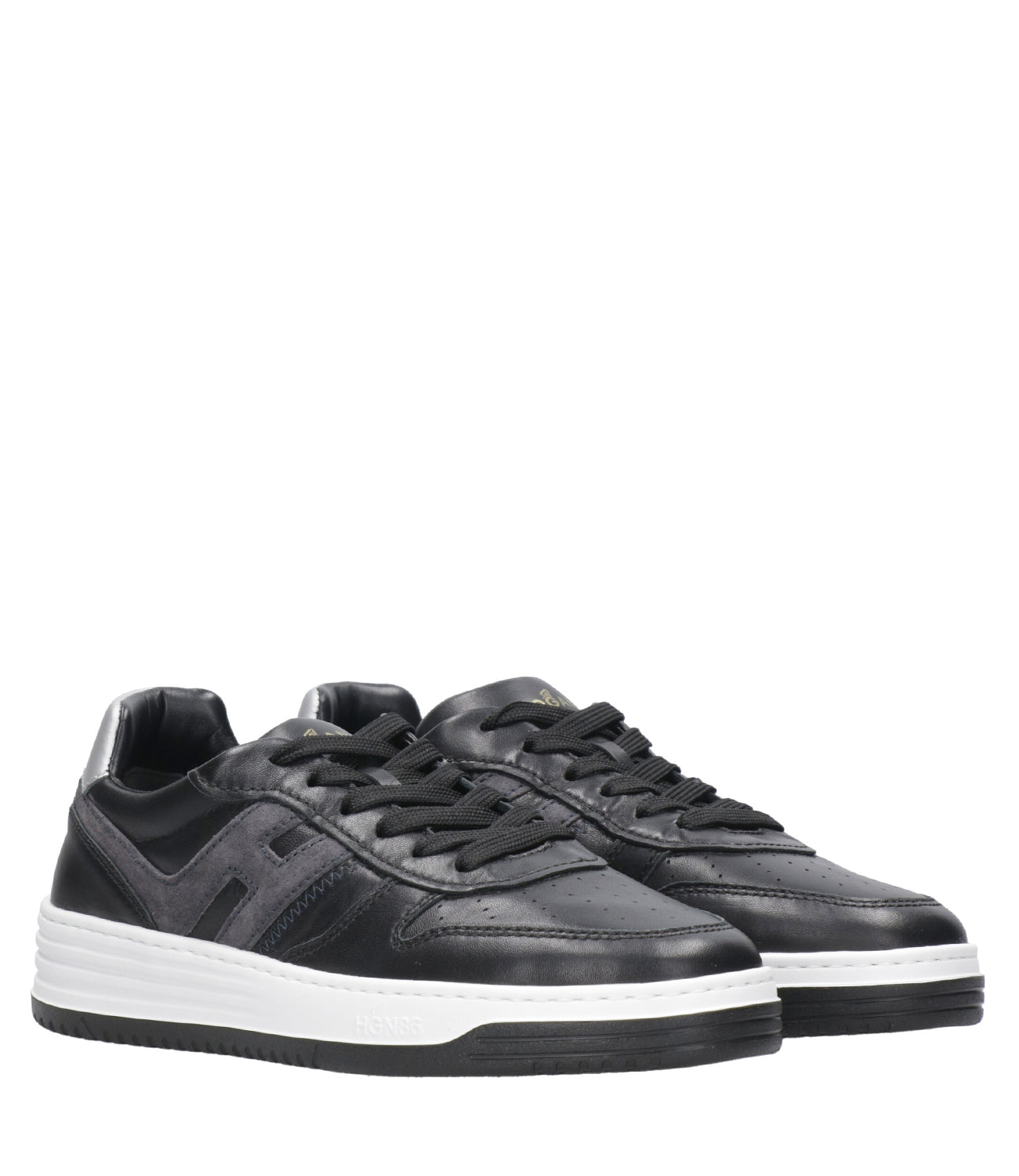 Hogan | Sneakers H580 Allacciato Nero e Bianco