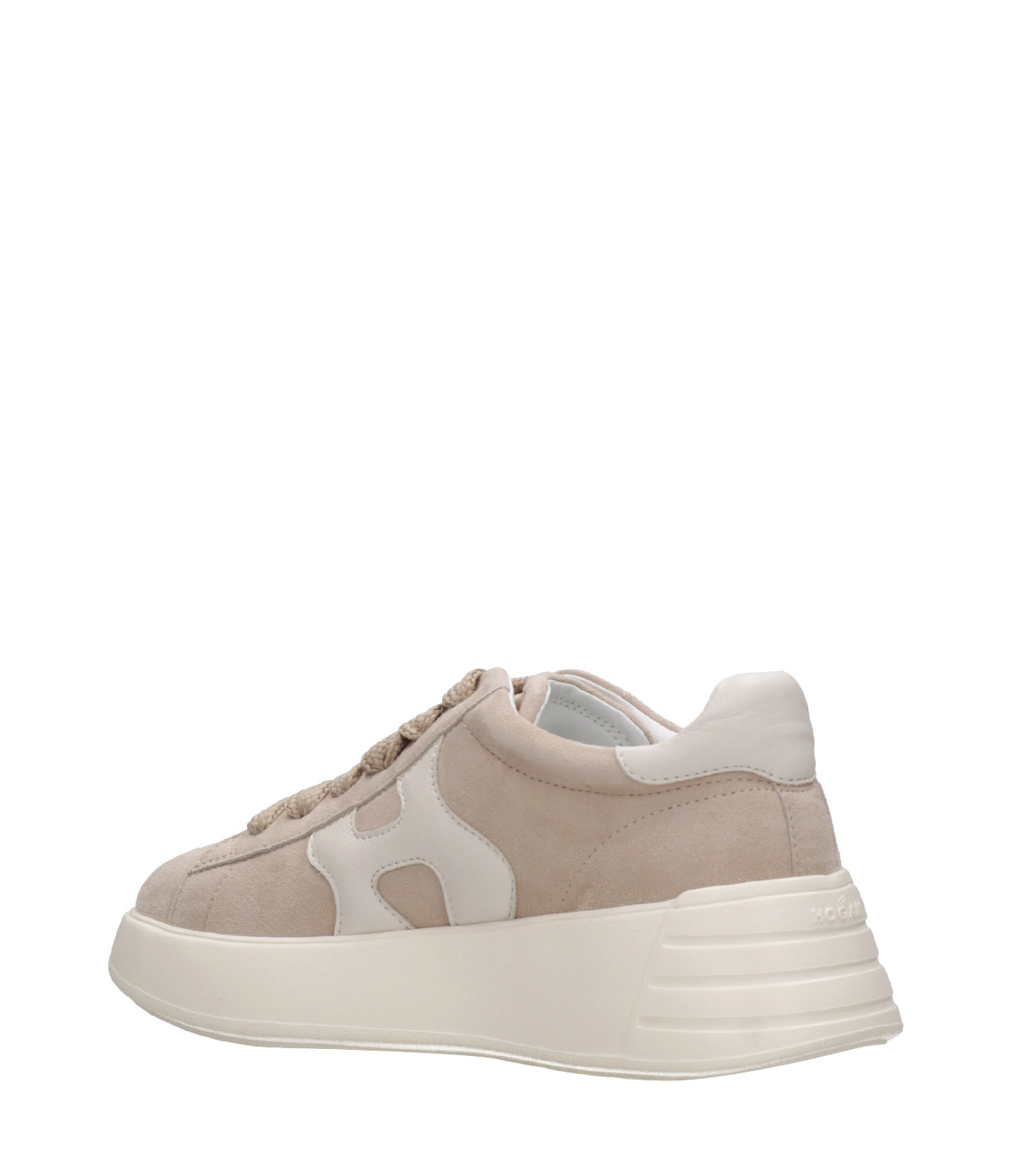 Hogan | Sneakers Rebel H562 Allacciato H Beige