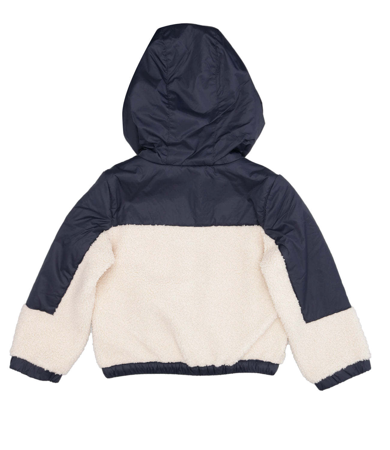 K-Way Kids | Le Vrai 3.0 Neige Bear Jacket Ecru and Blue