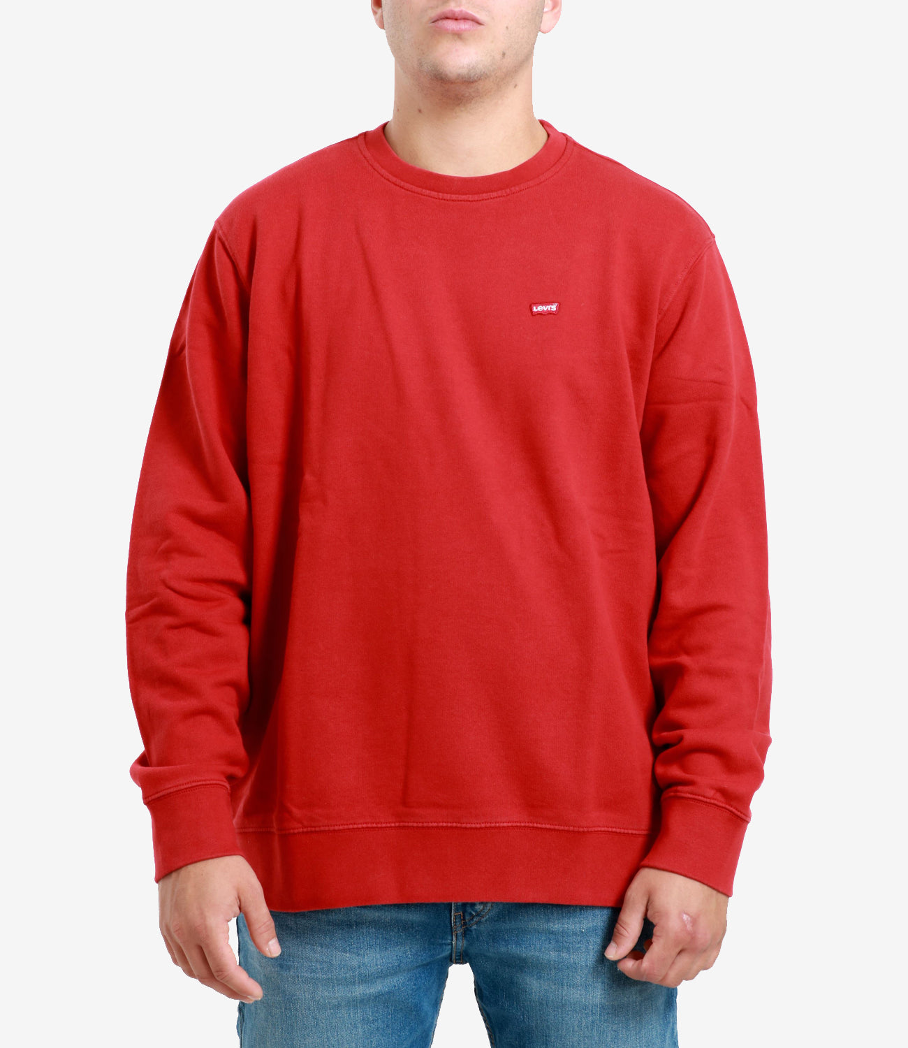 Levis | Felpa New Original Crew Rosso