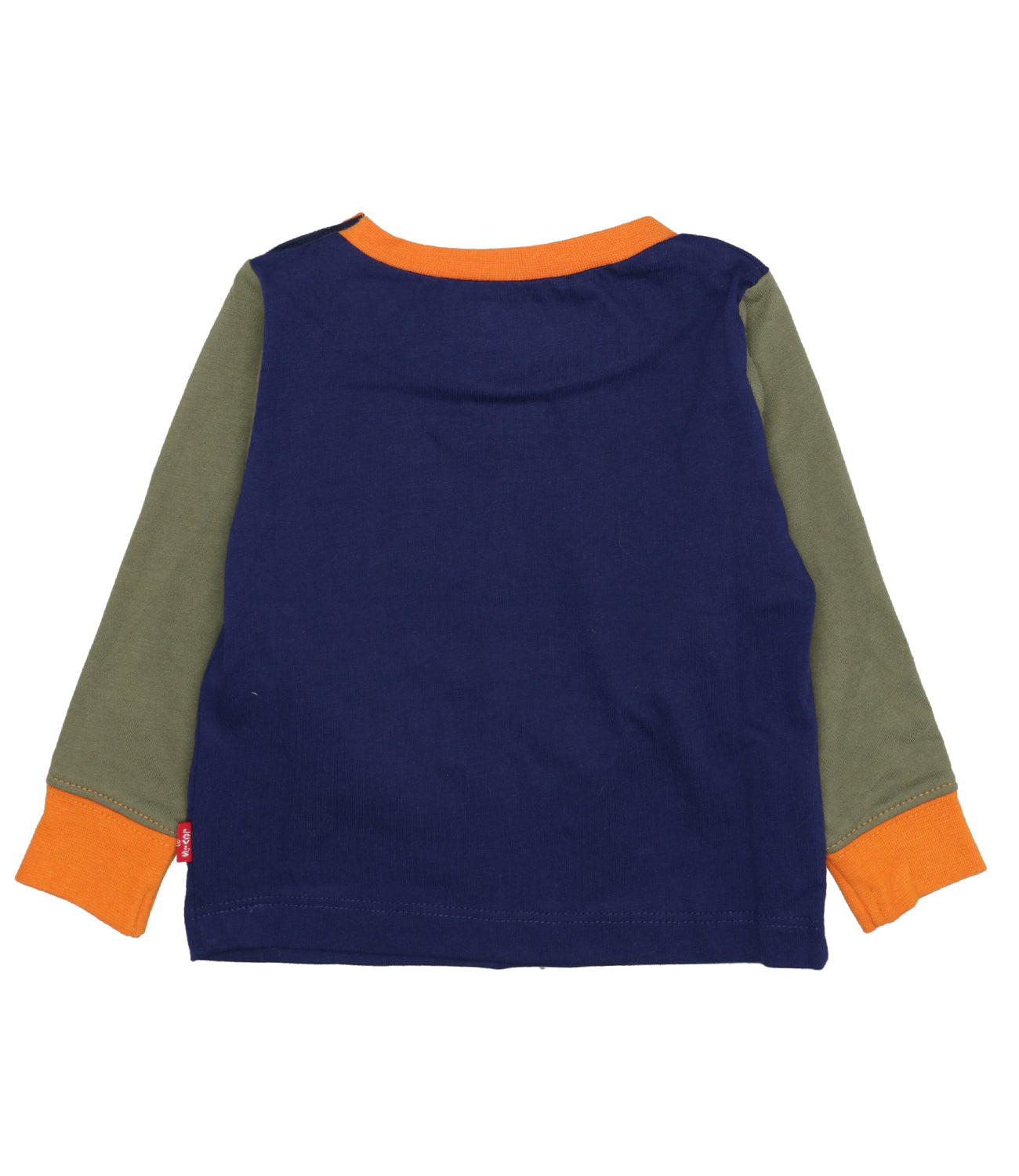 Levis Kids | T-Shirt LVB Pixel Colorblock Blue and Yellow