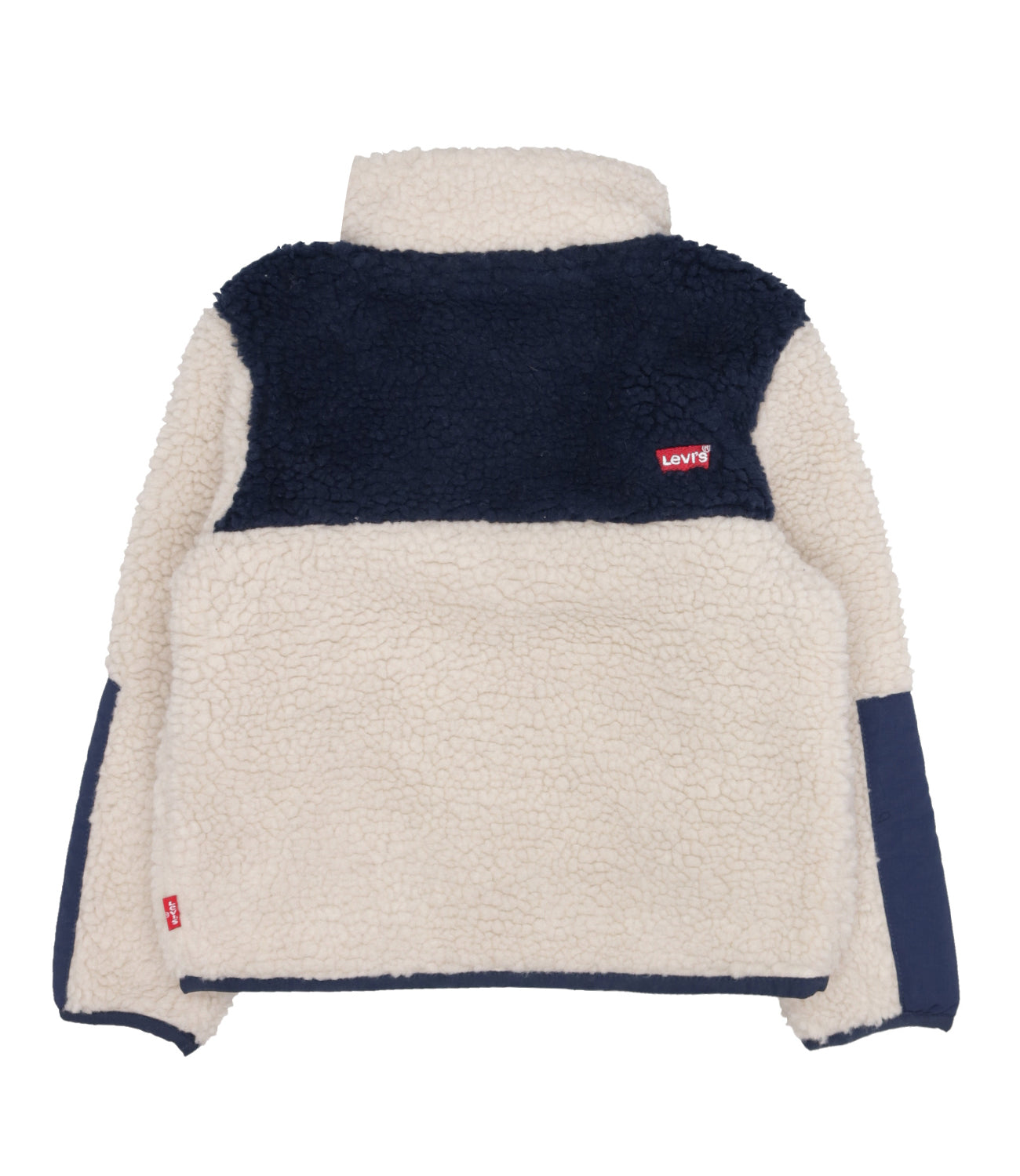 Levis Kids | Giubbotto Color Block Sherpa Trucker Beige e Blu