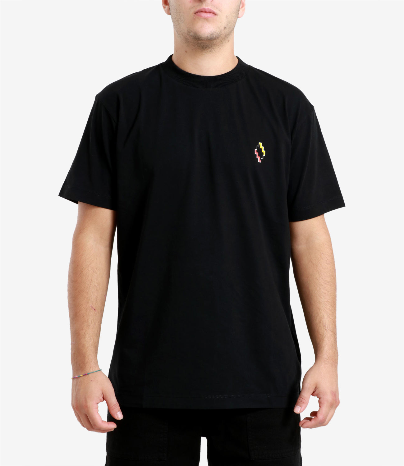 Marcelo Burlon | T-Shirt Conty Club Black and Yellow